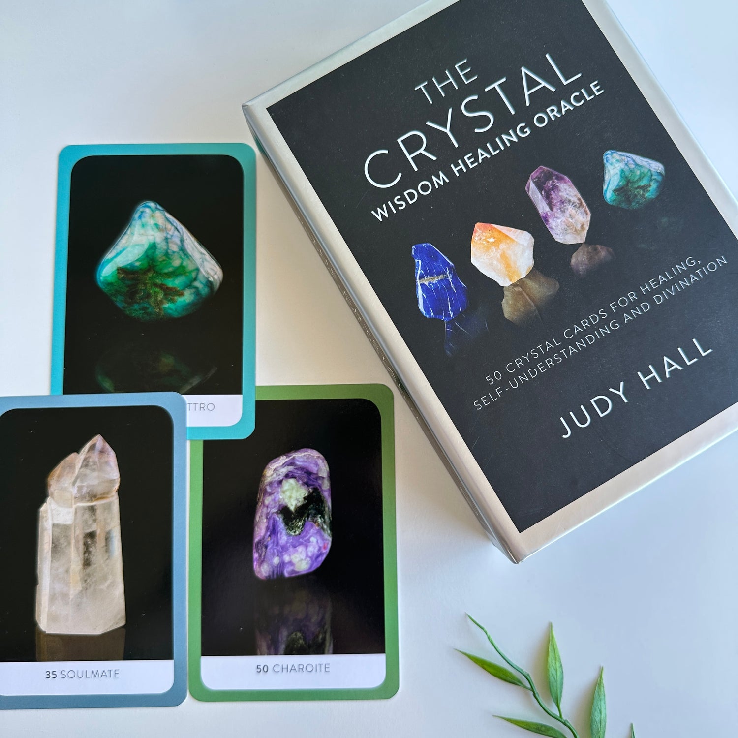 The Crystal Wisdom Healing Oracle Judy Hall