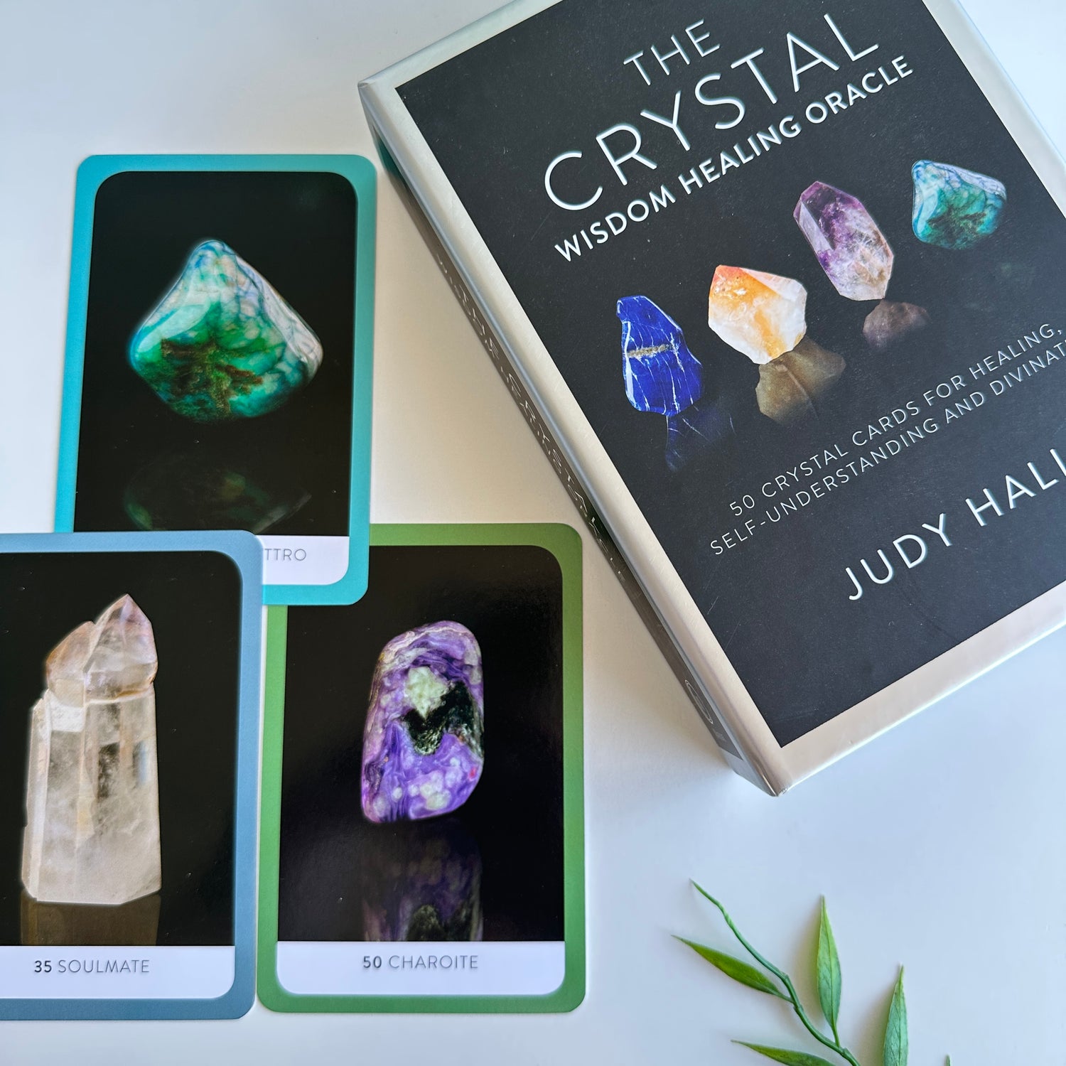 The Crystal Wisdom Healing Oracle Judy Hall