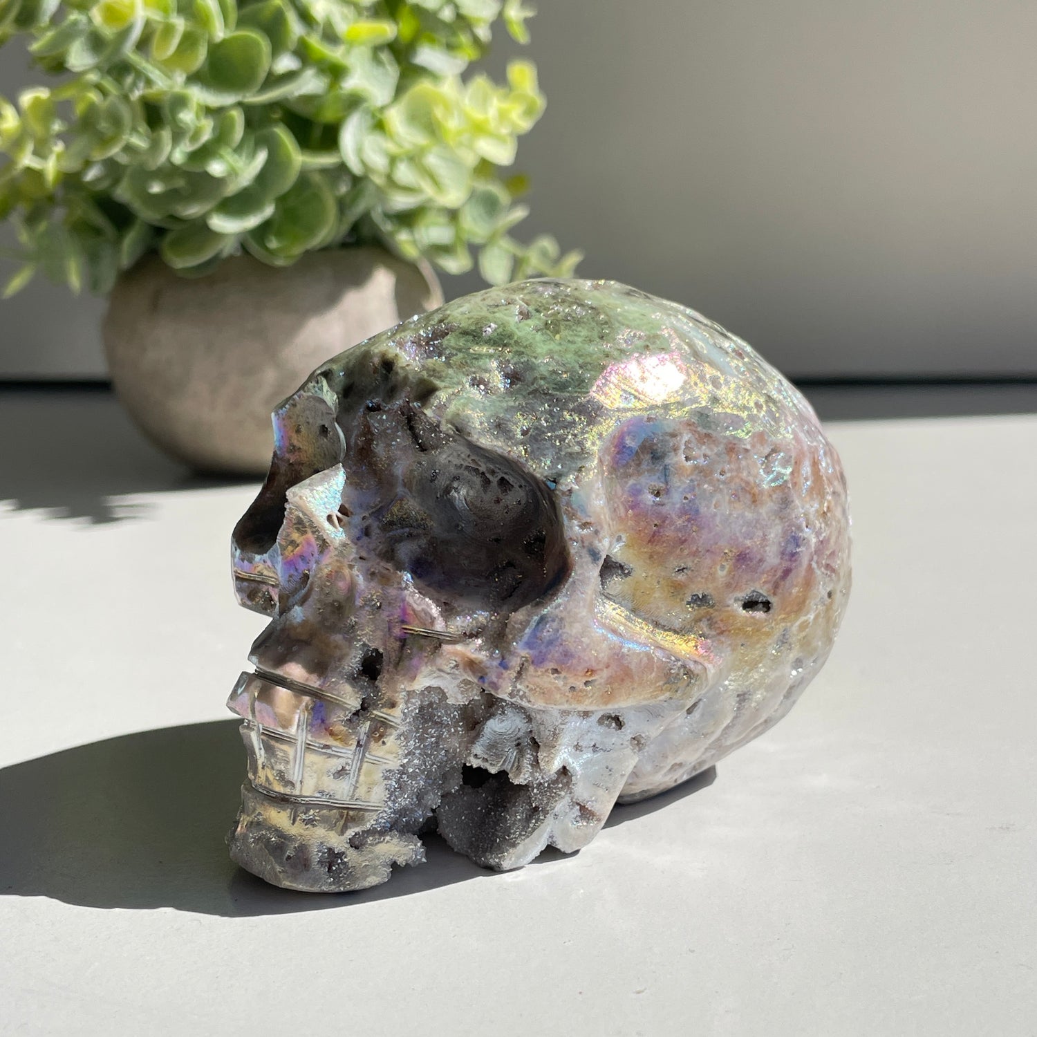 Sphalerite Aura Skull 1