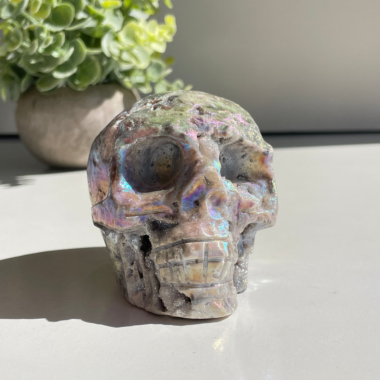 Sphalerite Aura Skull 1