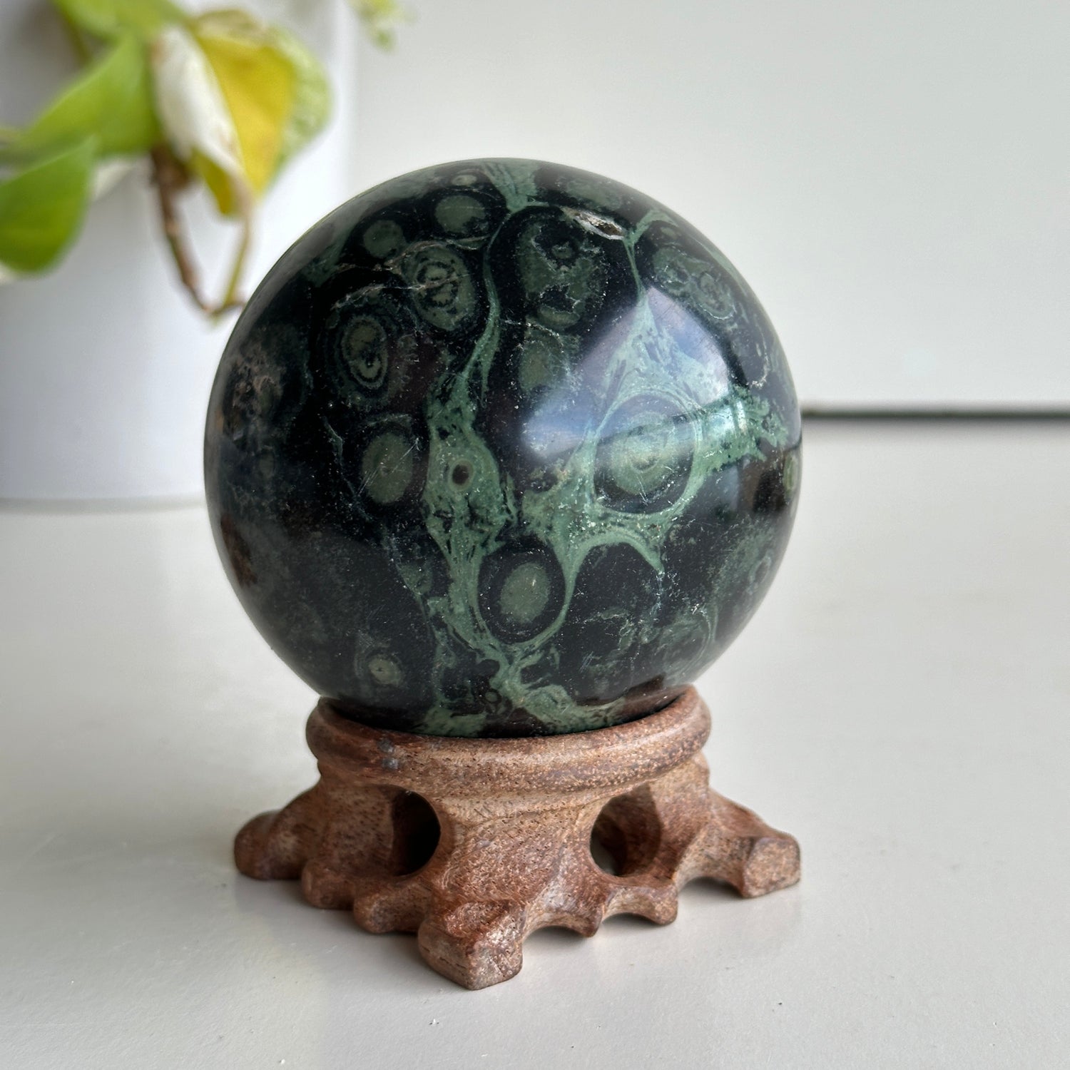 Kambaba Jasper Sphere 7.6cm