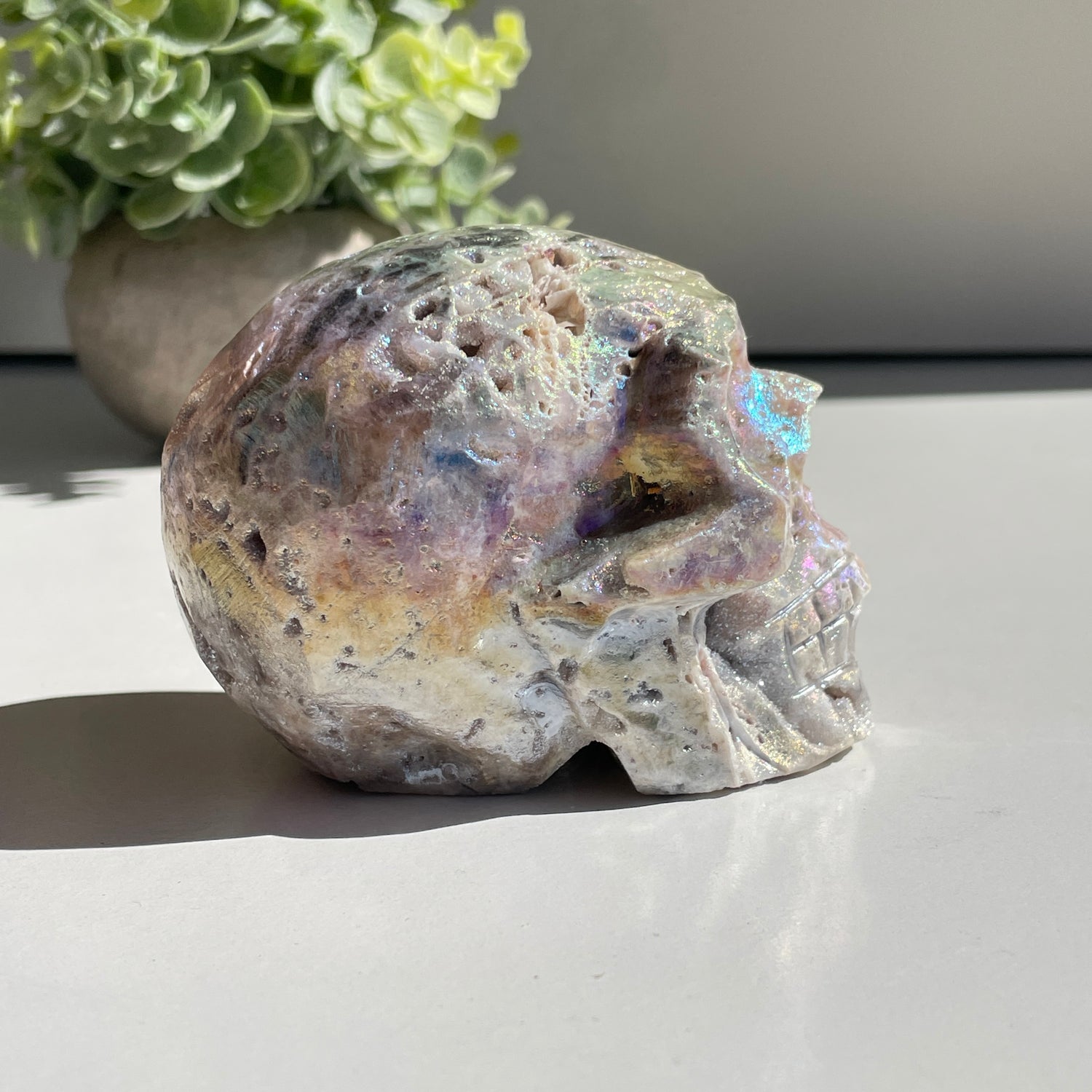 Sphalerite Aura Skull 1