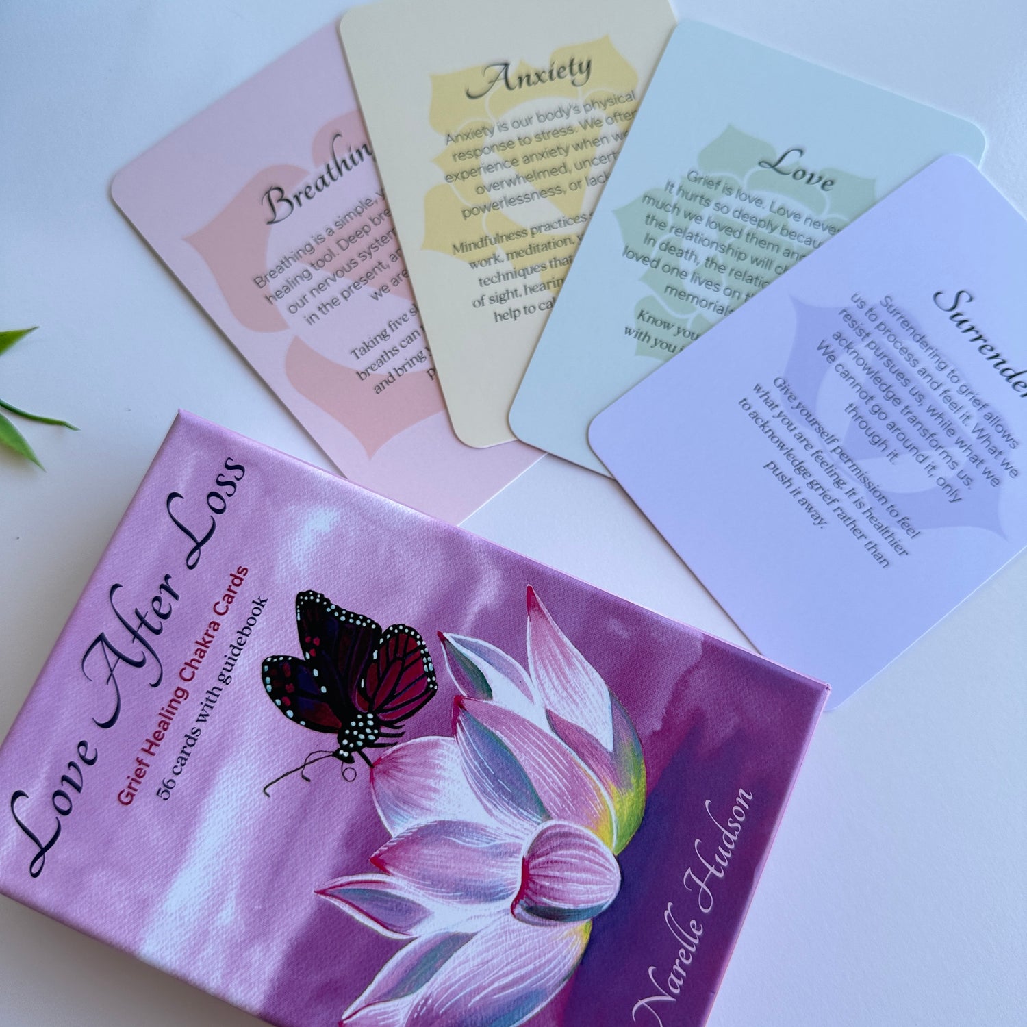 Love After Loss Grief Healing Chakra Cards Narelle Hudson