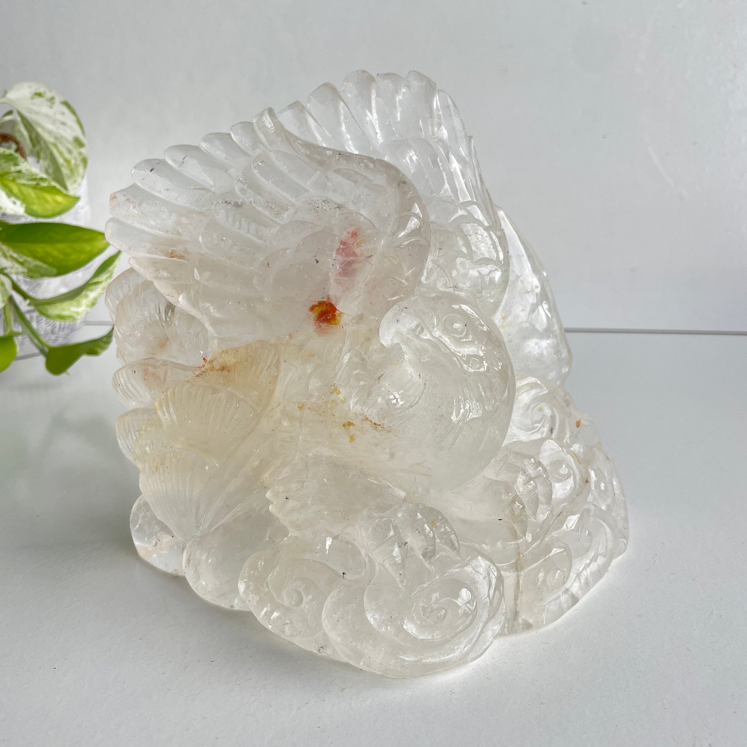 Clear Quartz Eagle