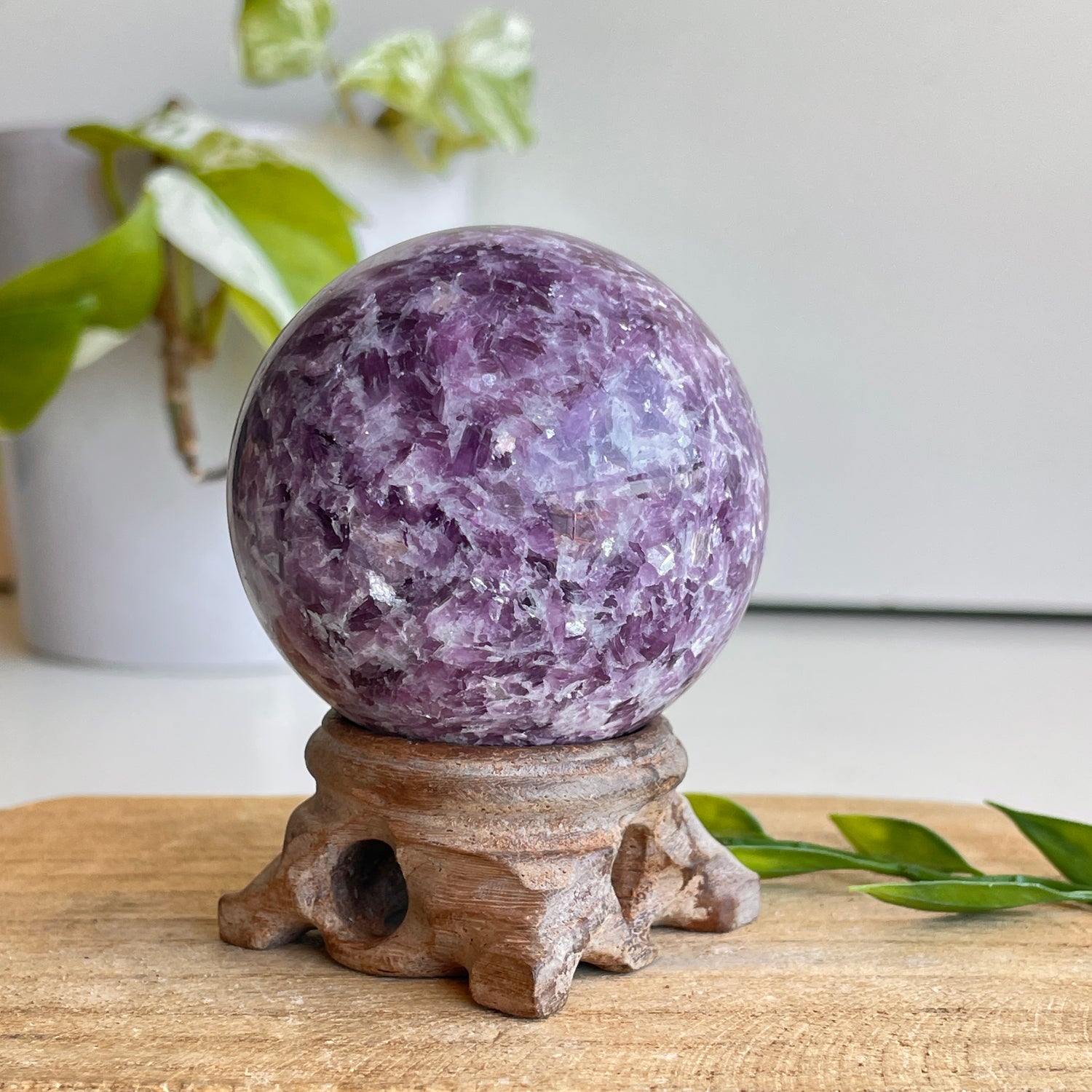 Lepidolite Sphere 5.5cm