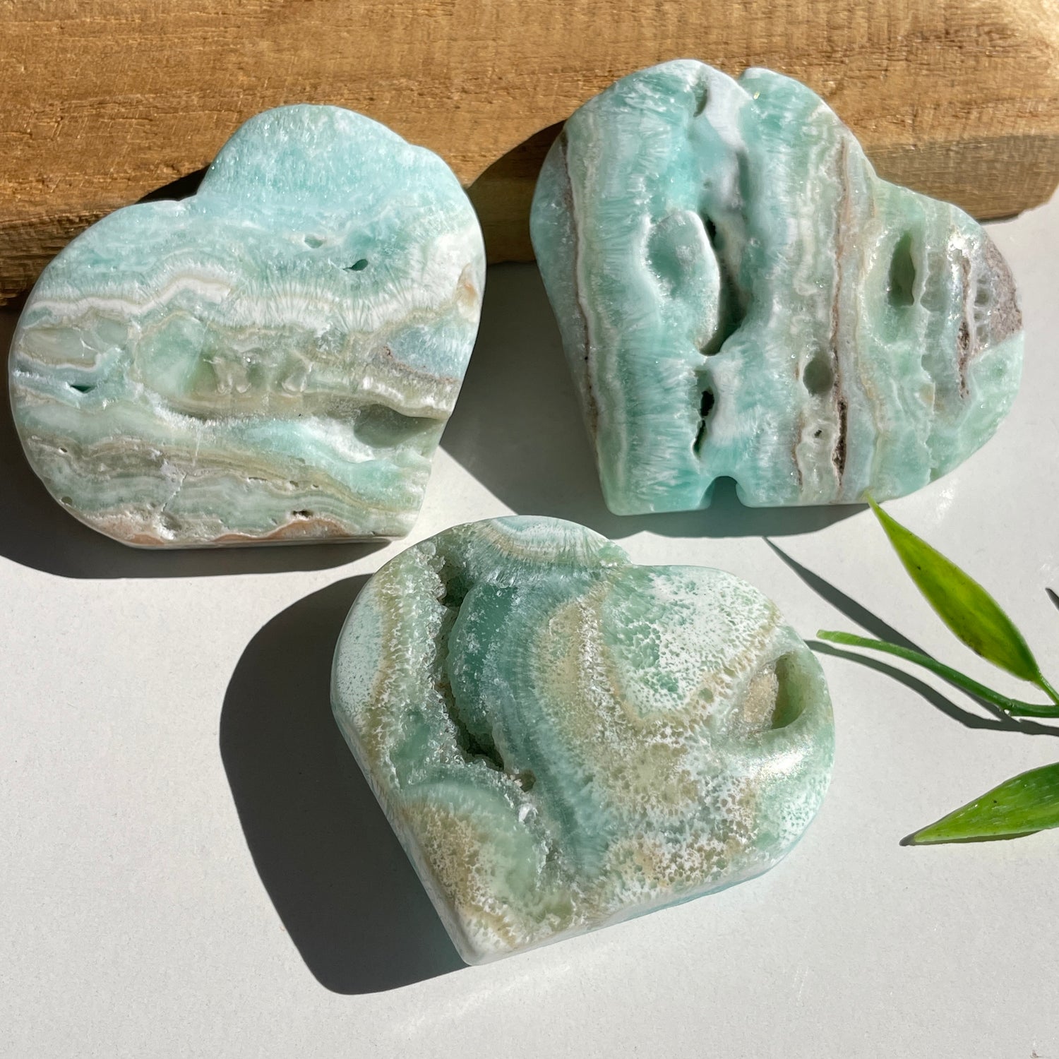 Aragonite Heart Lge