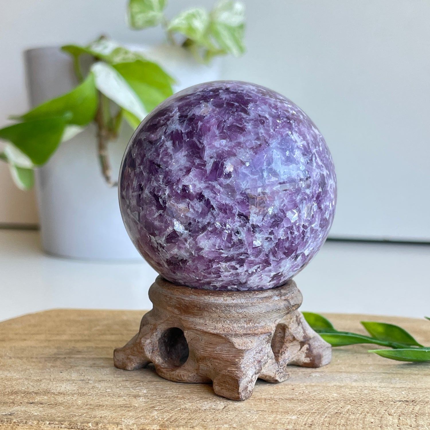 Lepidolite Sphere 5.5cm