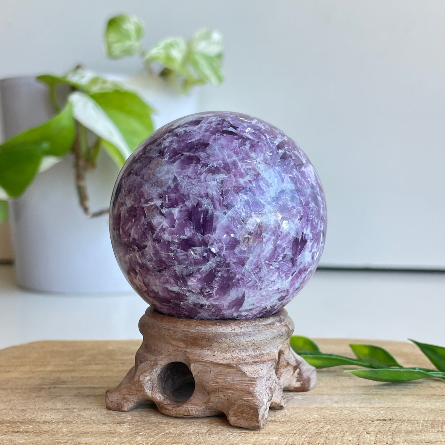 Lepidolite Sphere 5.5cm