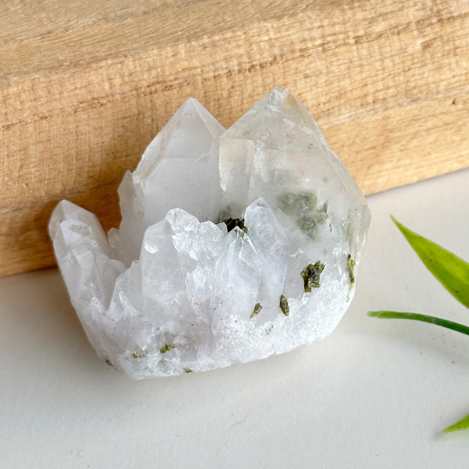 Epidote & Quartz Cluster 66g