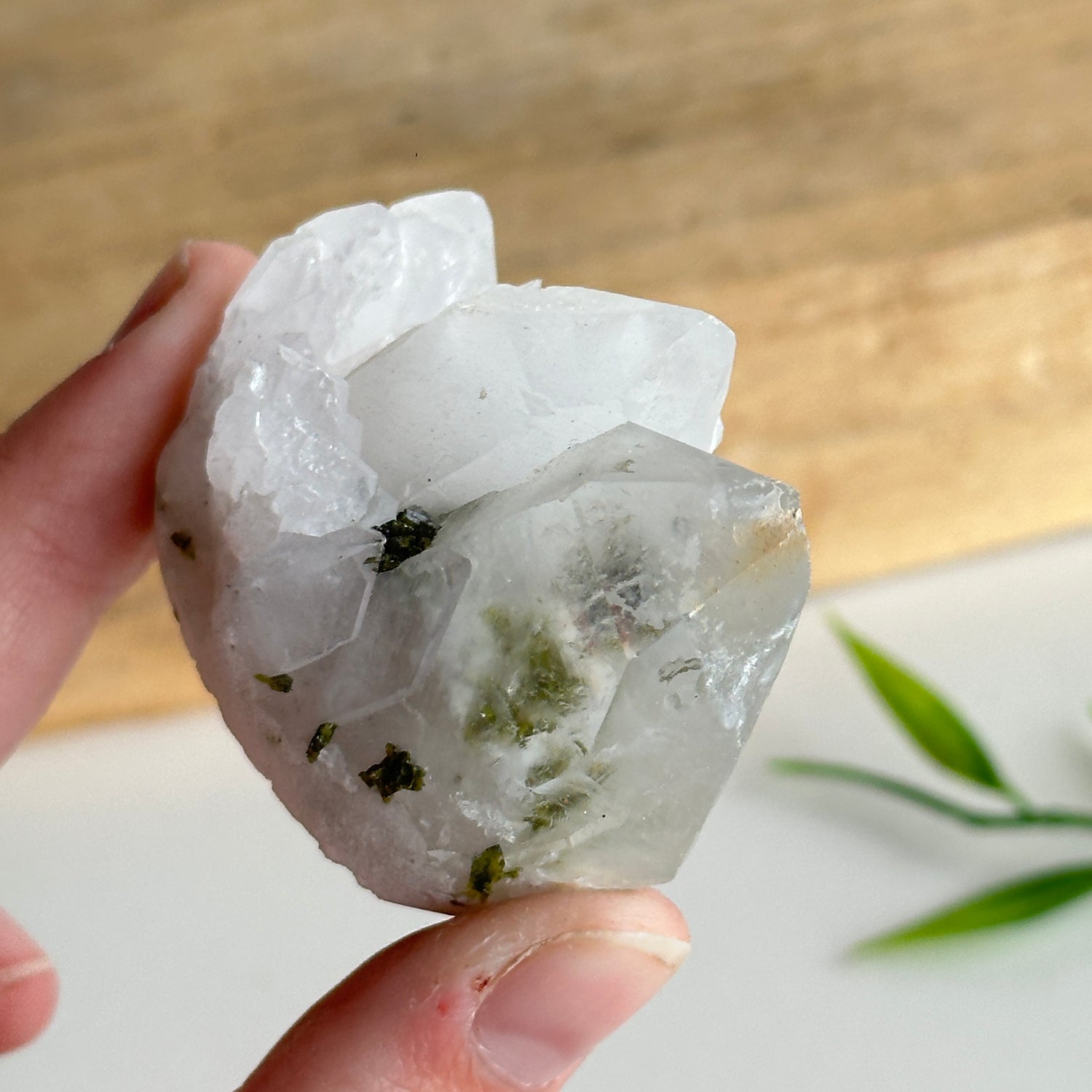 Epidote & Quartz Cluster 66g