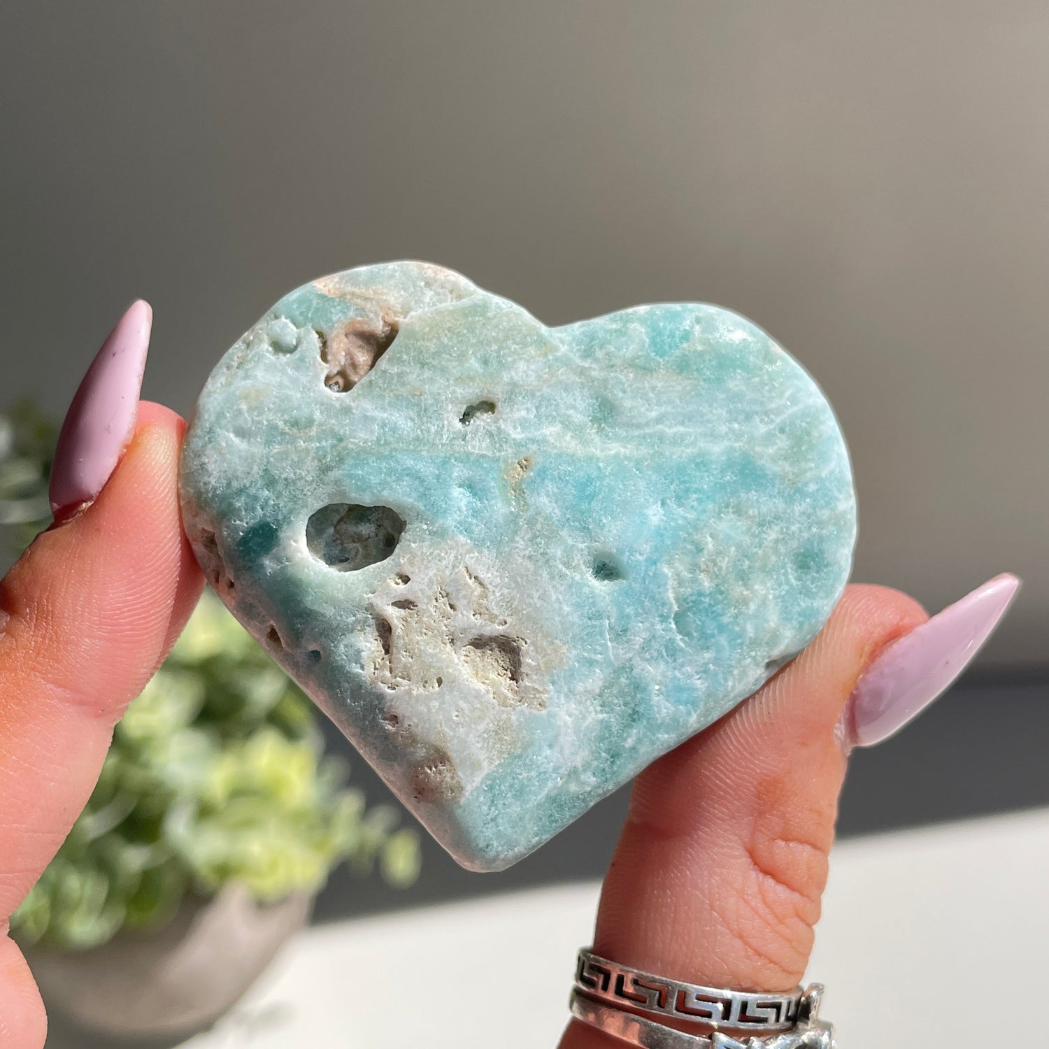 Aragonite Heart Sml