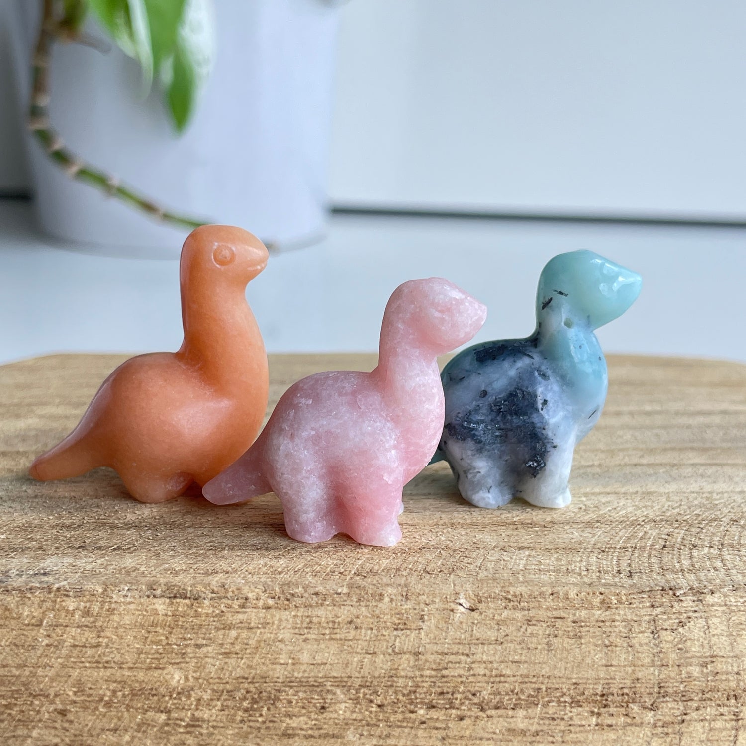 Crystal Dino Long Neck Assorted