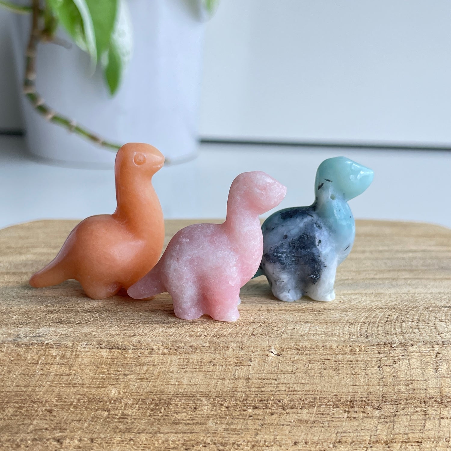 Crystal Dino Long Neck Assorted