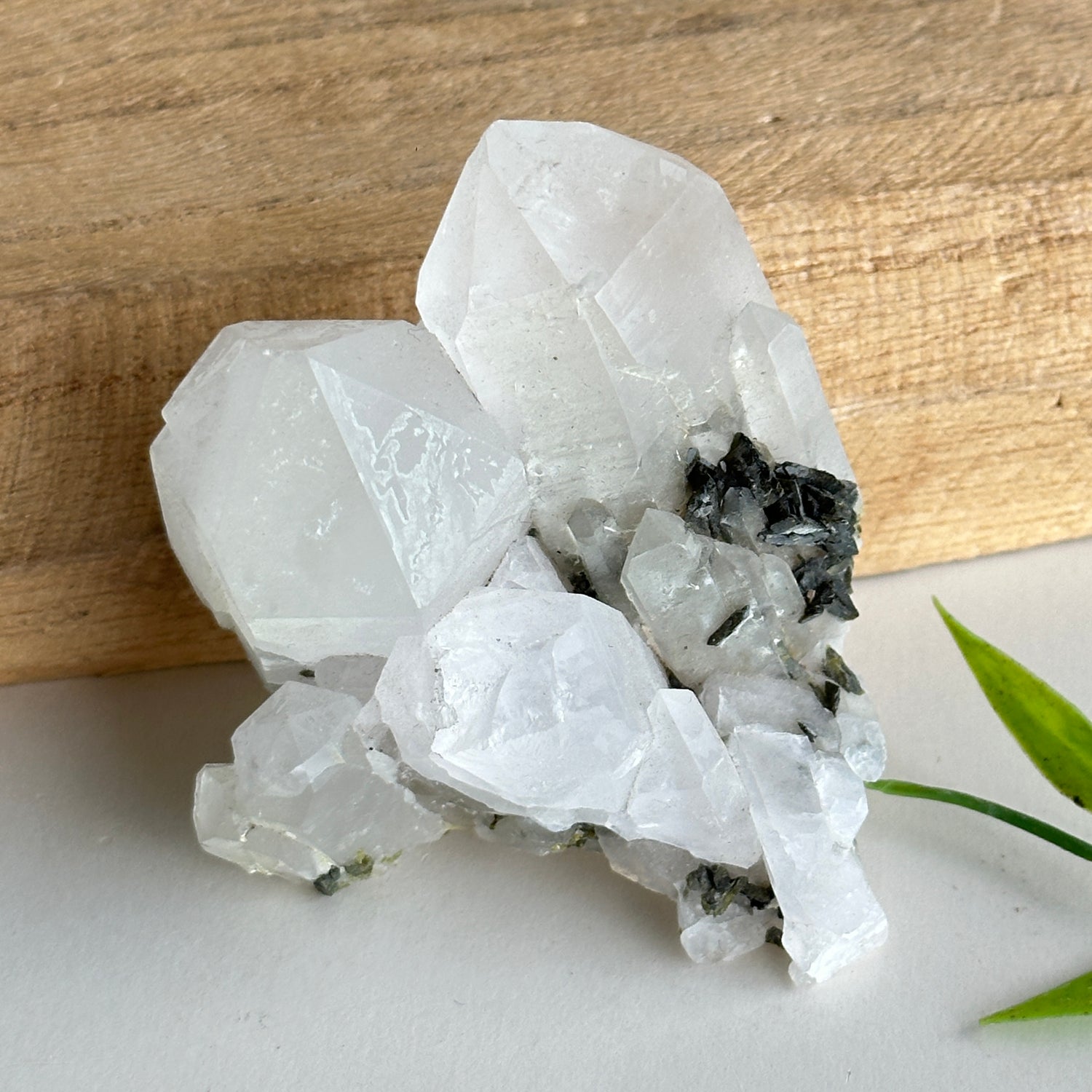 Epidote & Quartz Cluster 102g