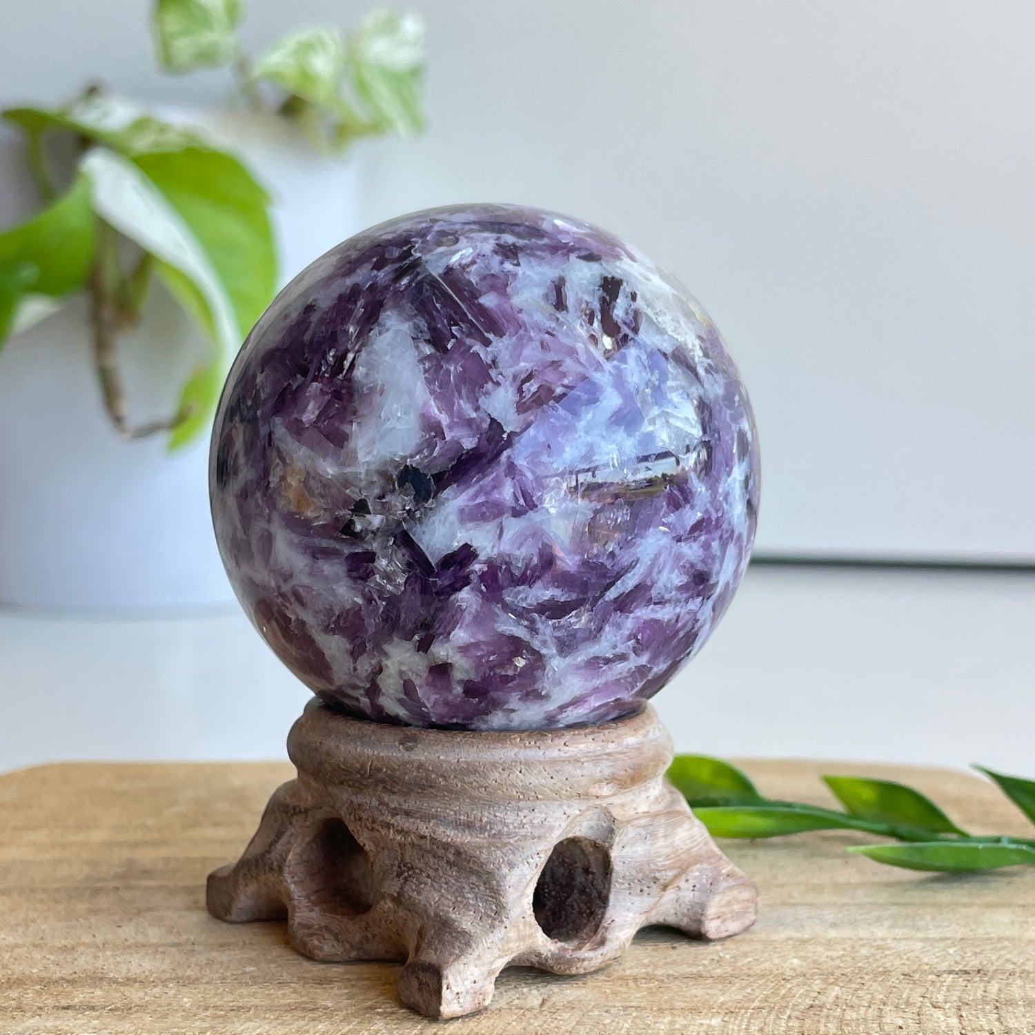 Lepidolite Sphere 5.6cm