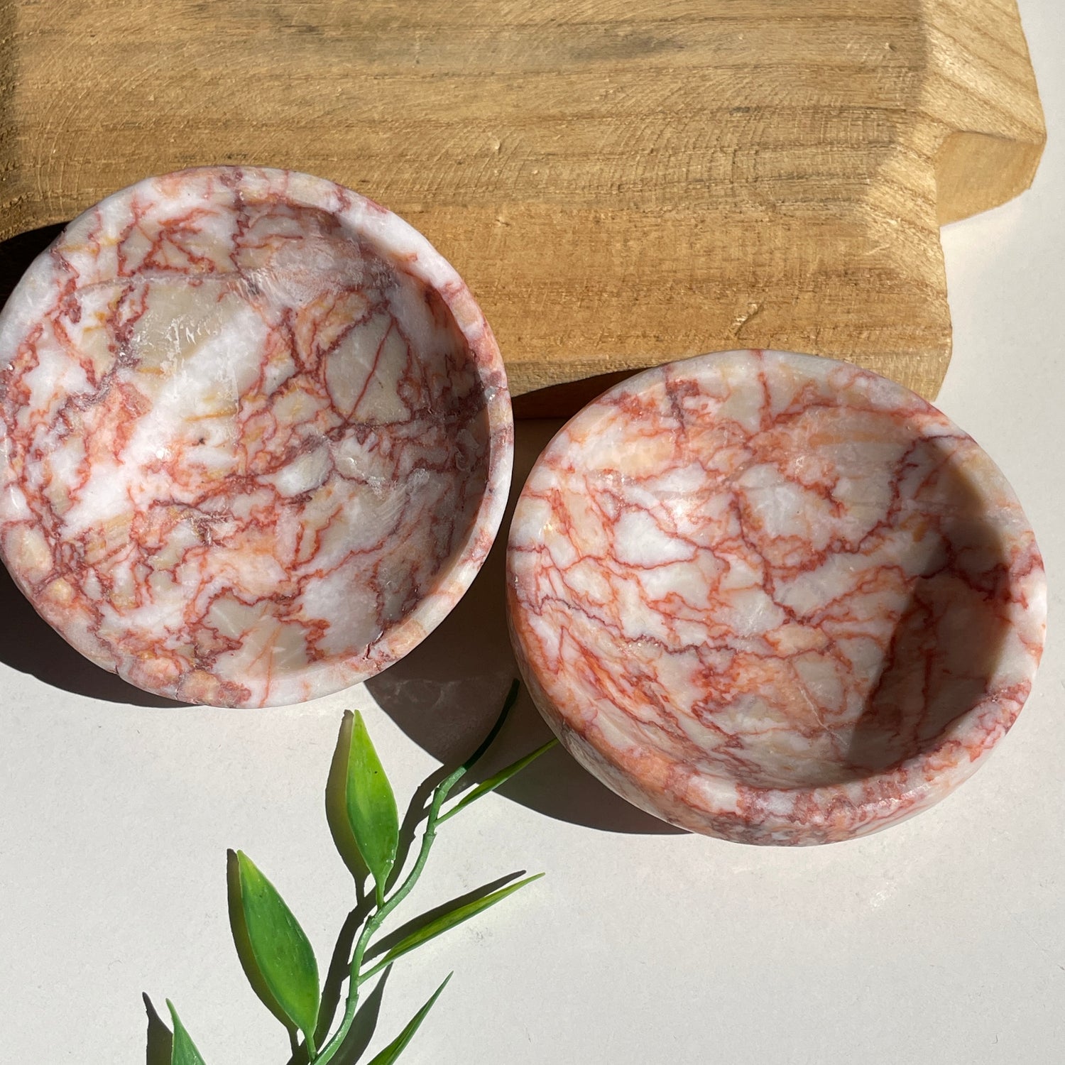 Red Vein Jasper Bowl Assorted