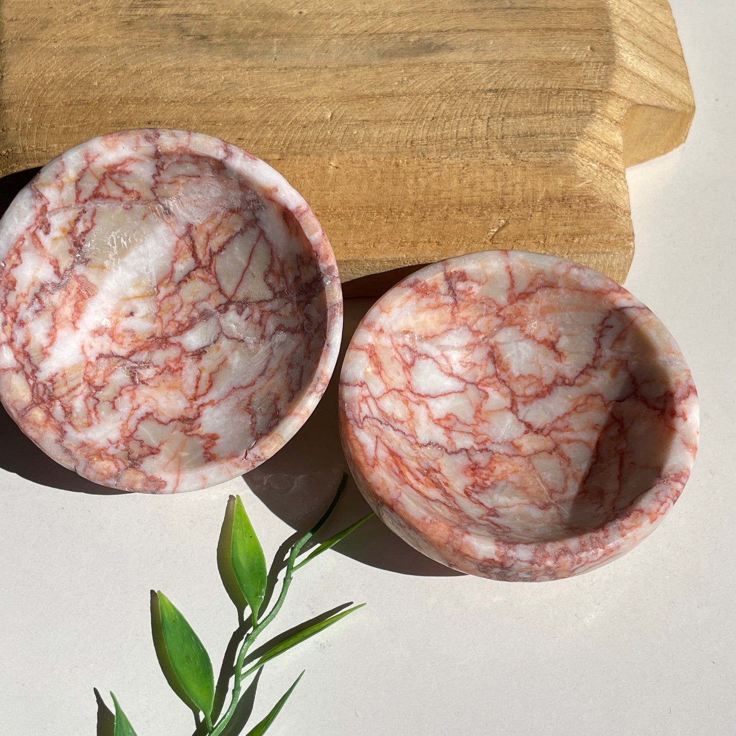 Red Vein Jasper Bowl Assorted