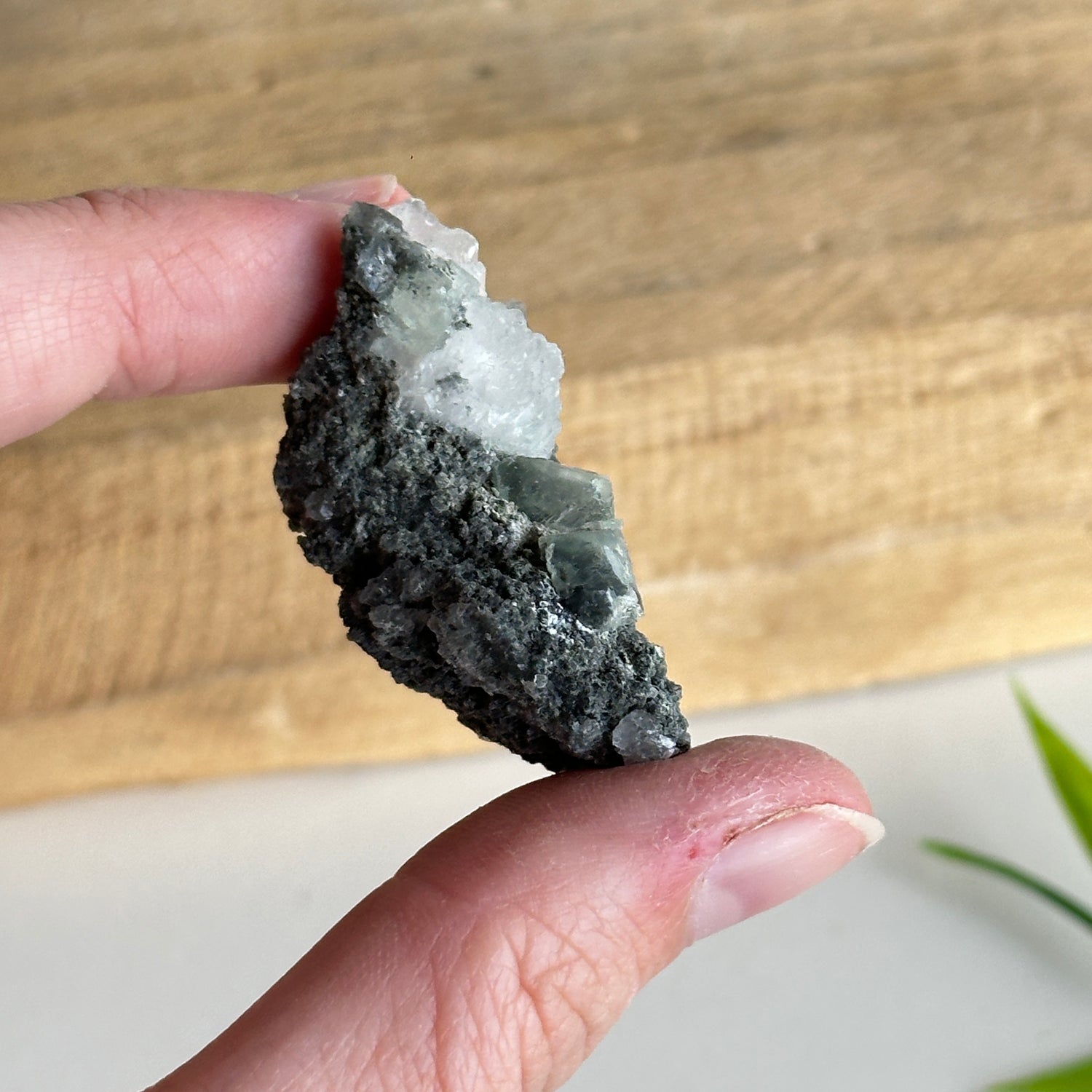 Epidote & Quartz Cluster 14g