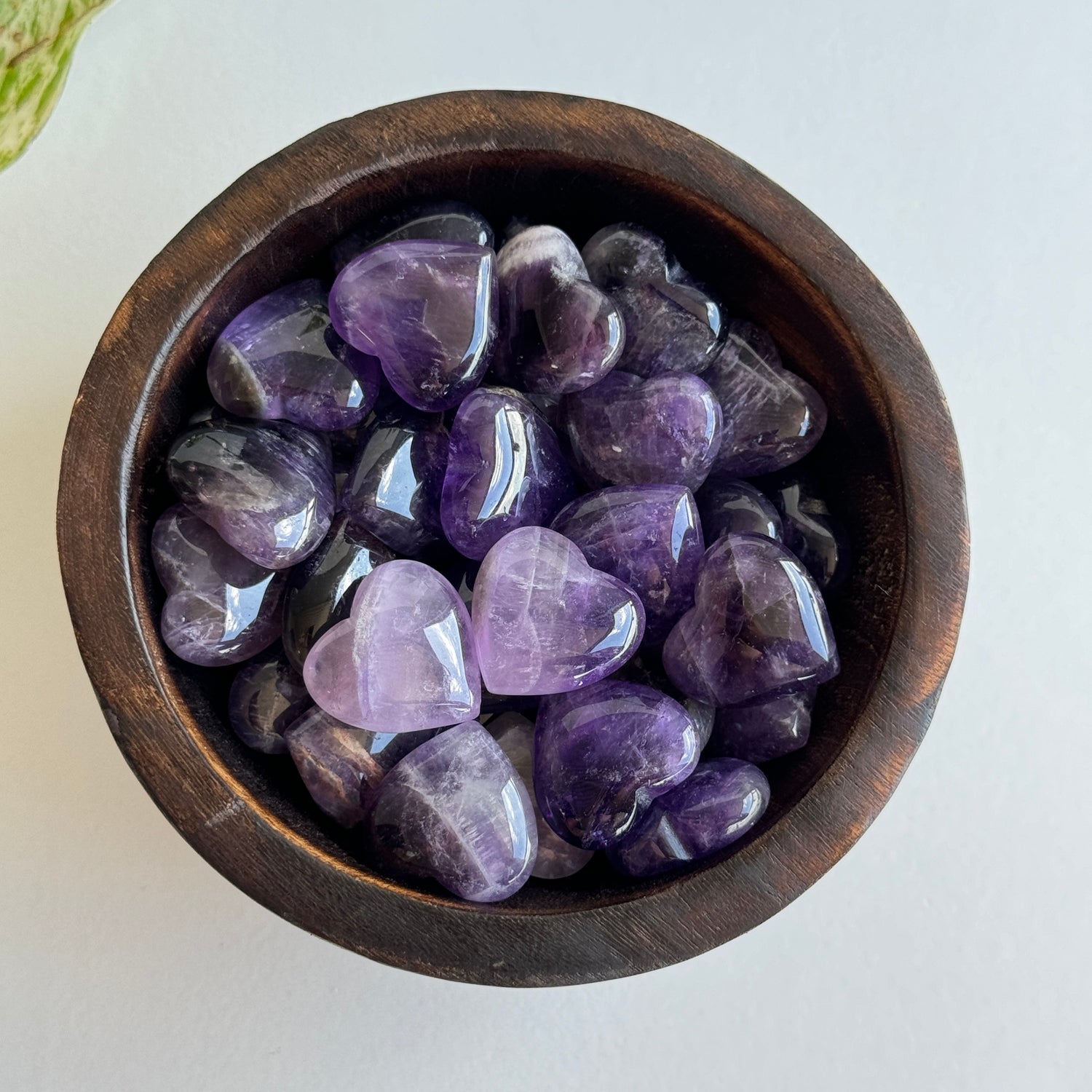 Amethyst Mini Heart 2cm