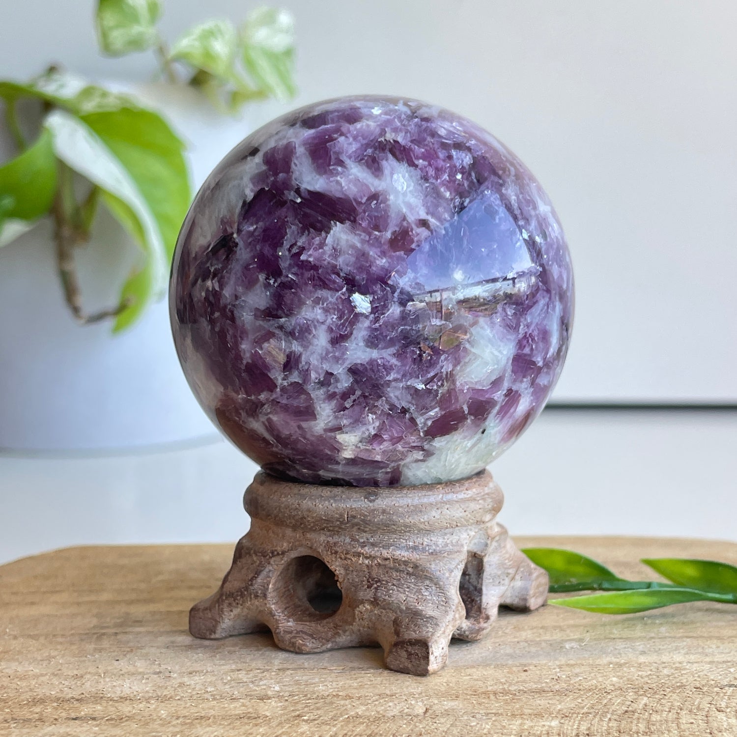 Lepidolite Sphere 6cm