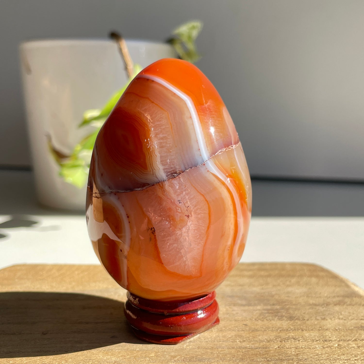 Carnelian Egg 248g