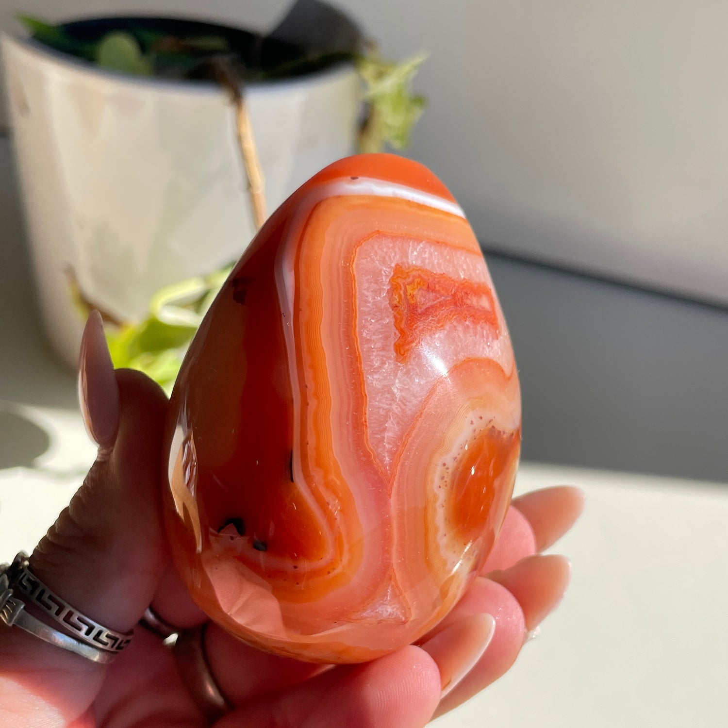 Carnelian Egg 248g