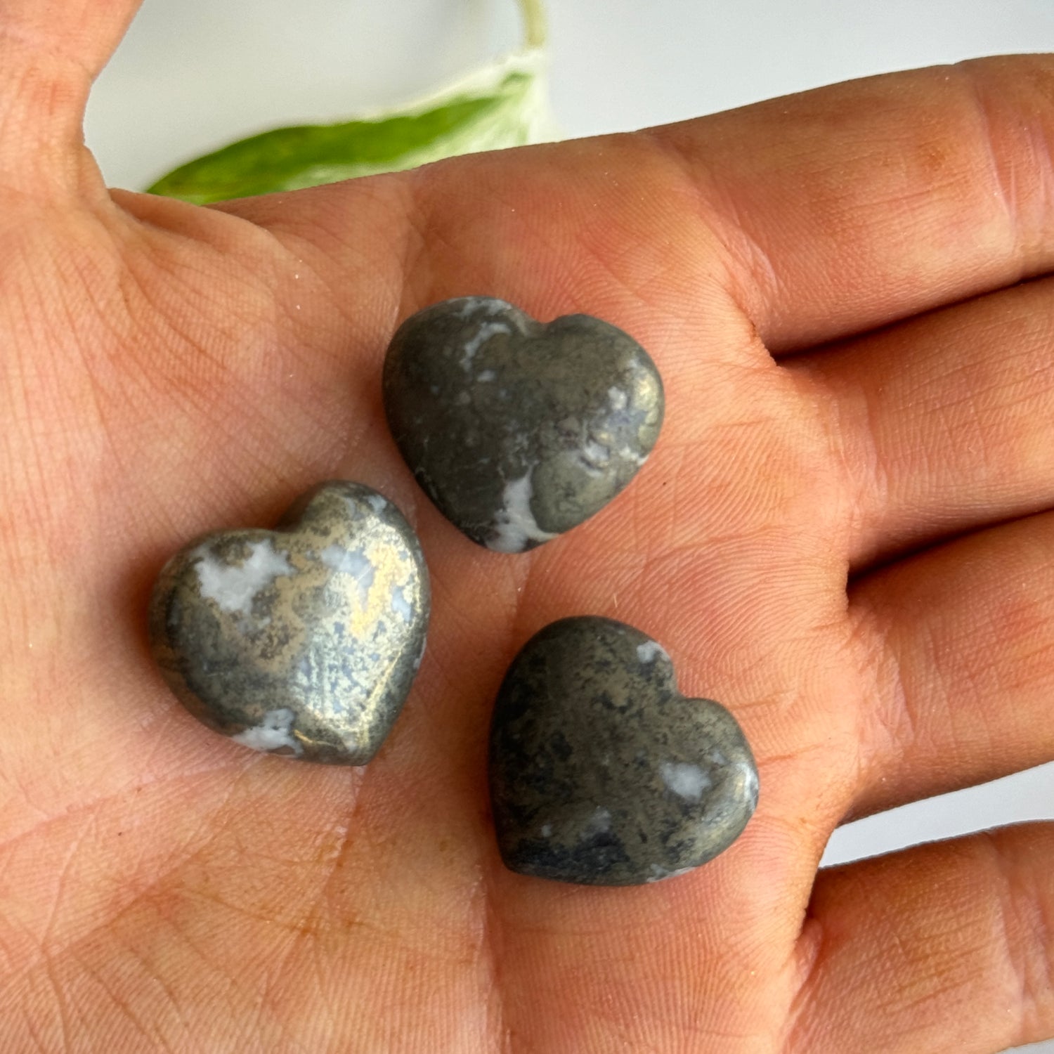 Pyrite Mini Heart 2cm