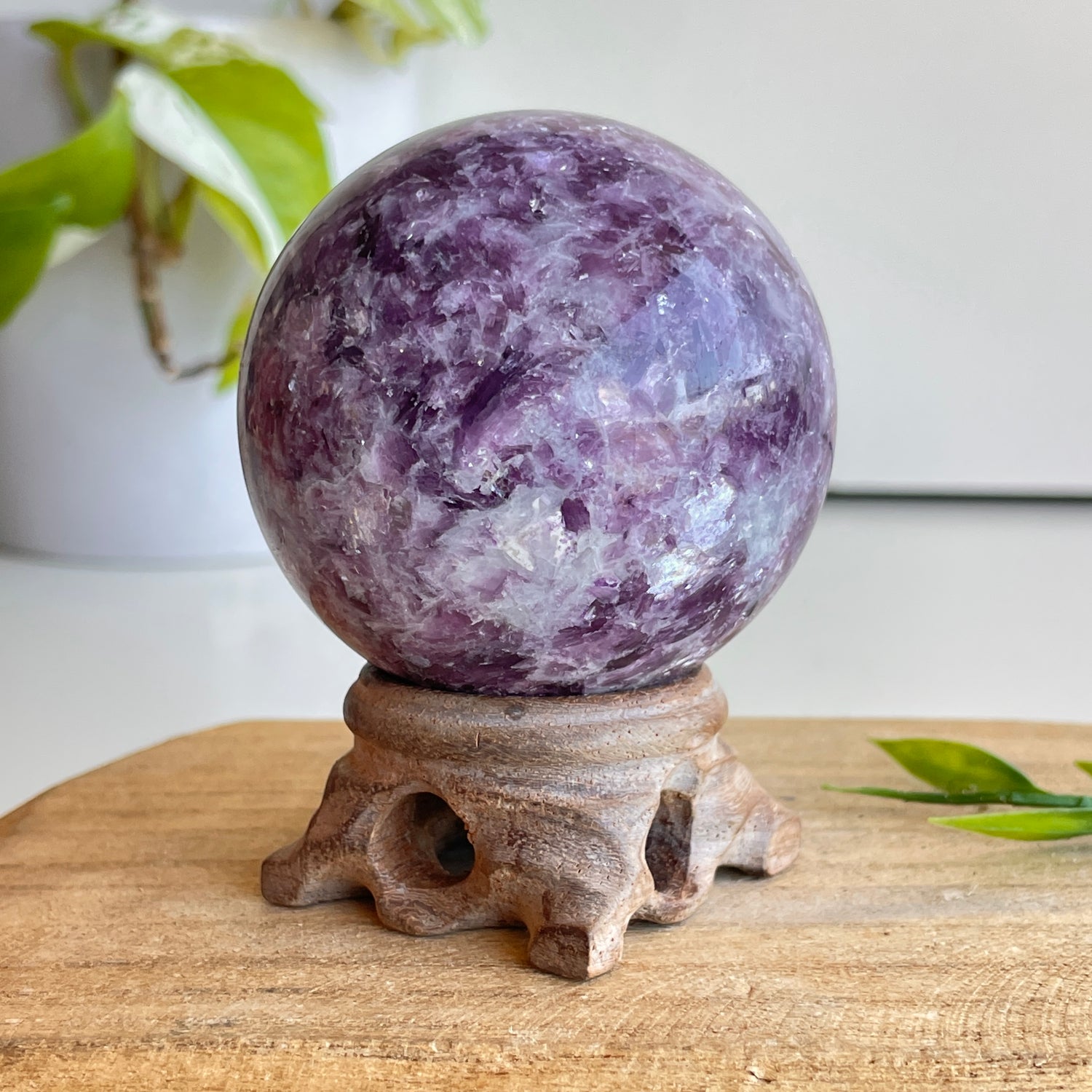 Lepidolite Sphere 6cm