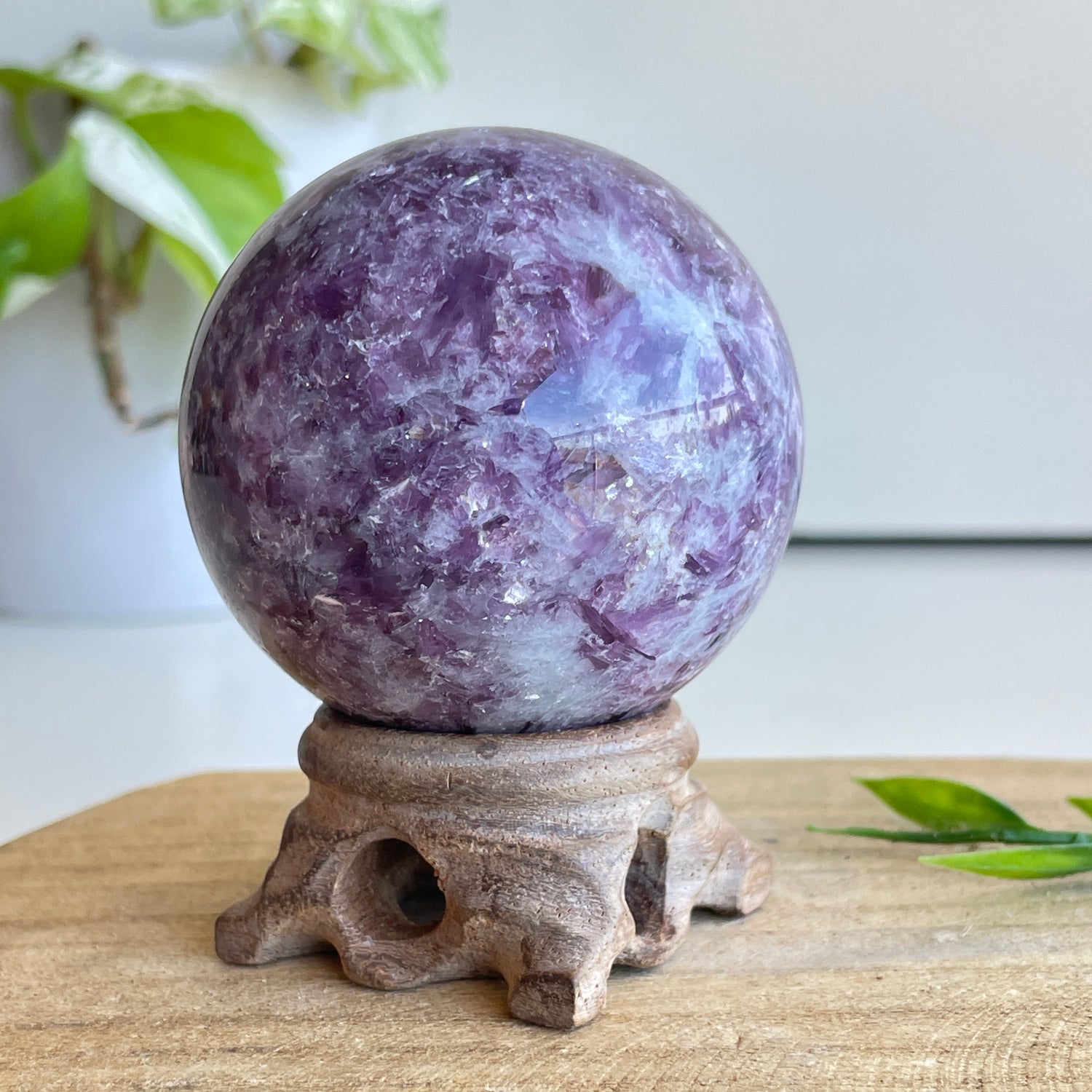 Lepidolite Sphere 6cm