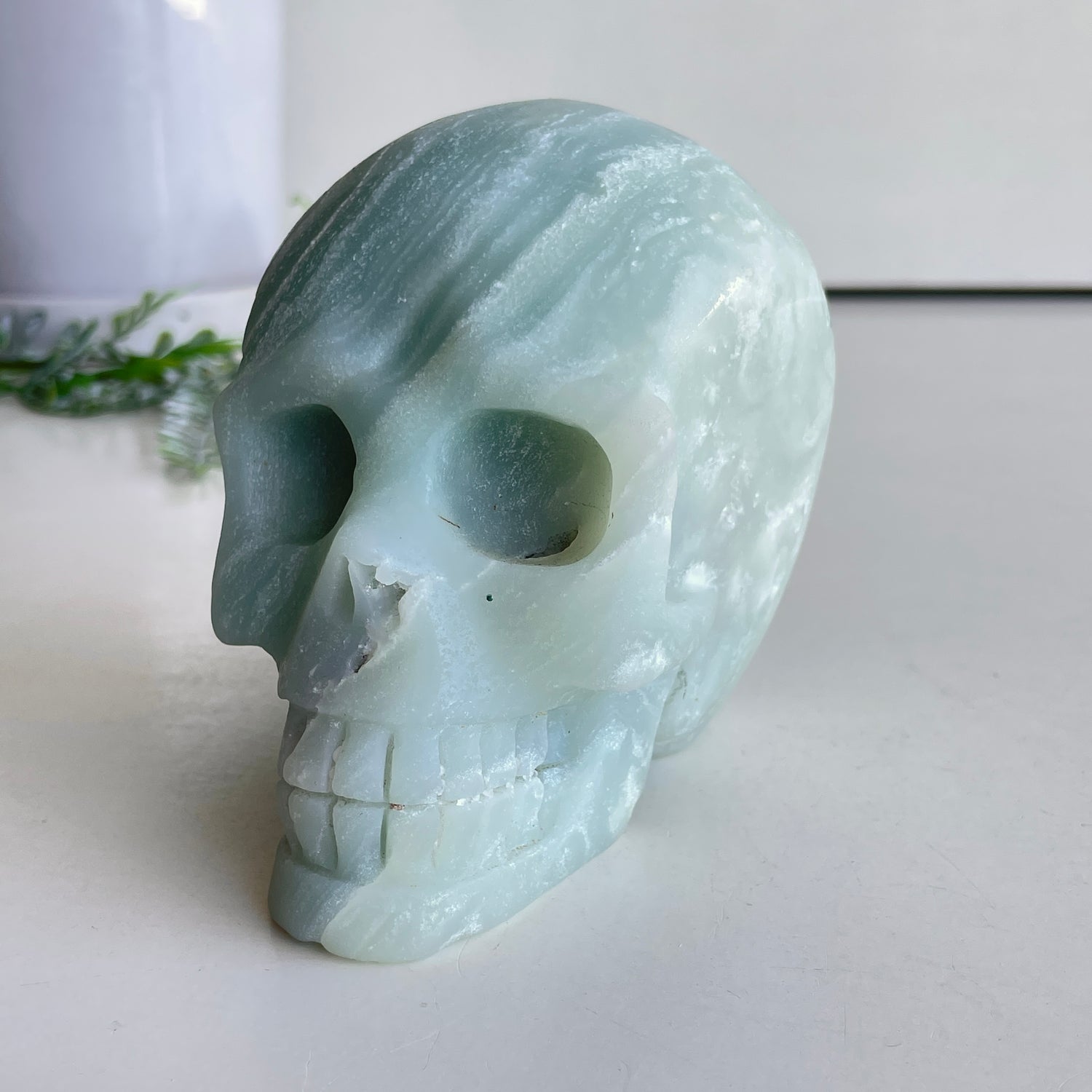 Amazonite Skull 11.5cm