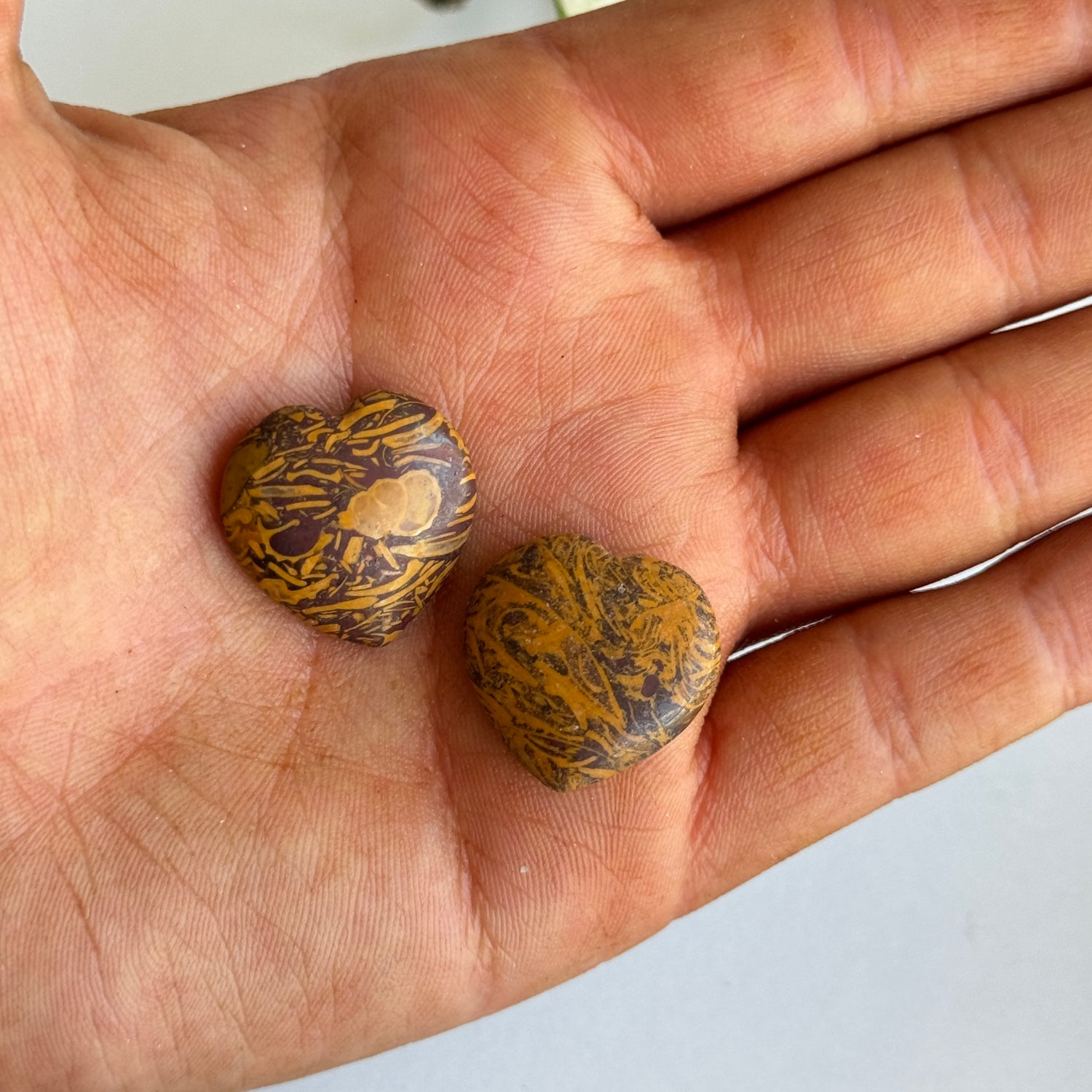Picture Jasper Mini Heart 2cm