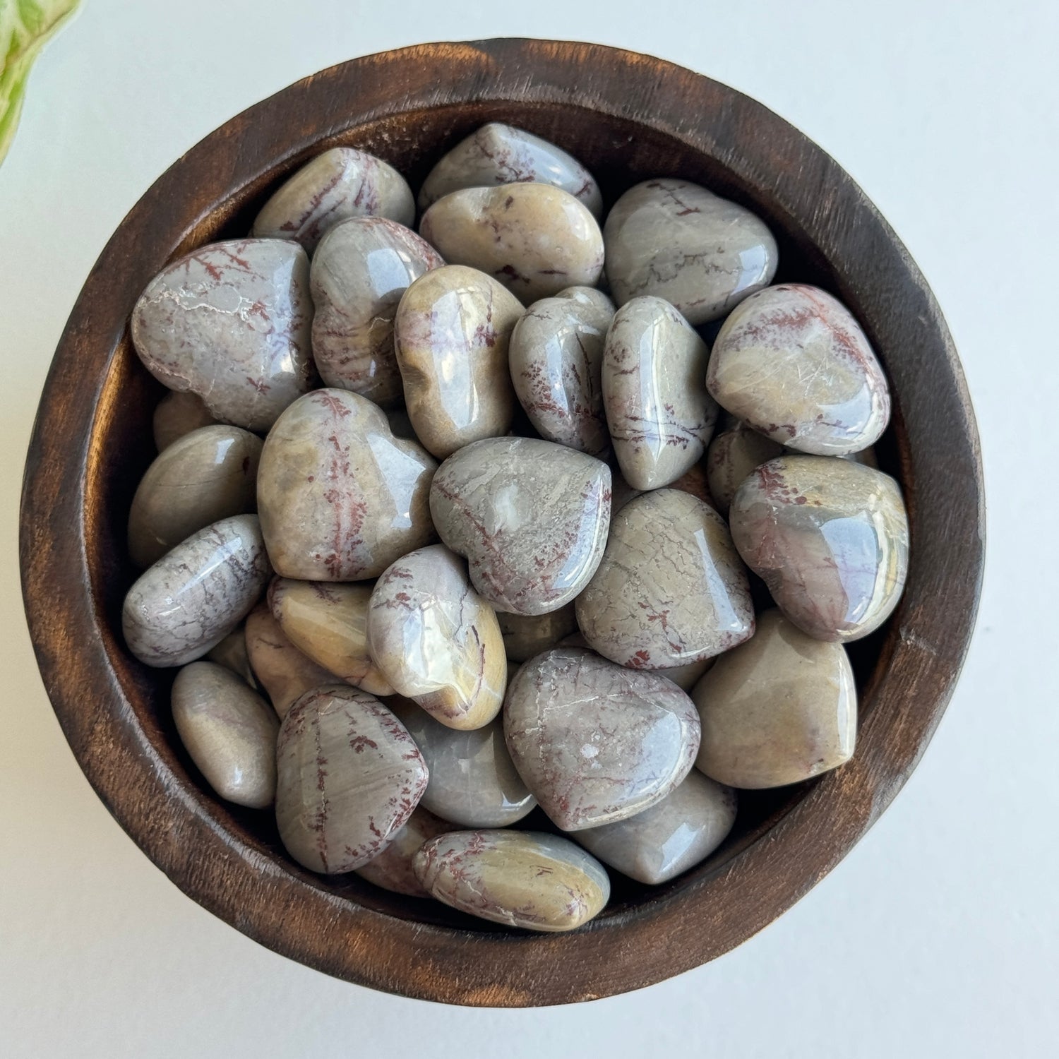 Jasper Mini Heart 2cm