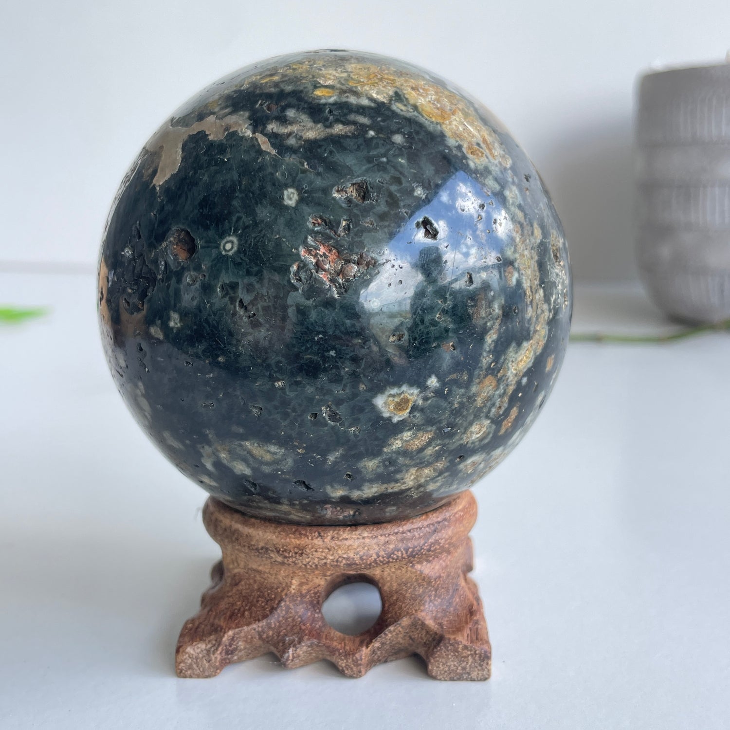Ocean Jasper Sphere 8.8cm