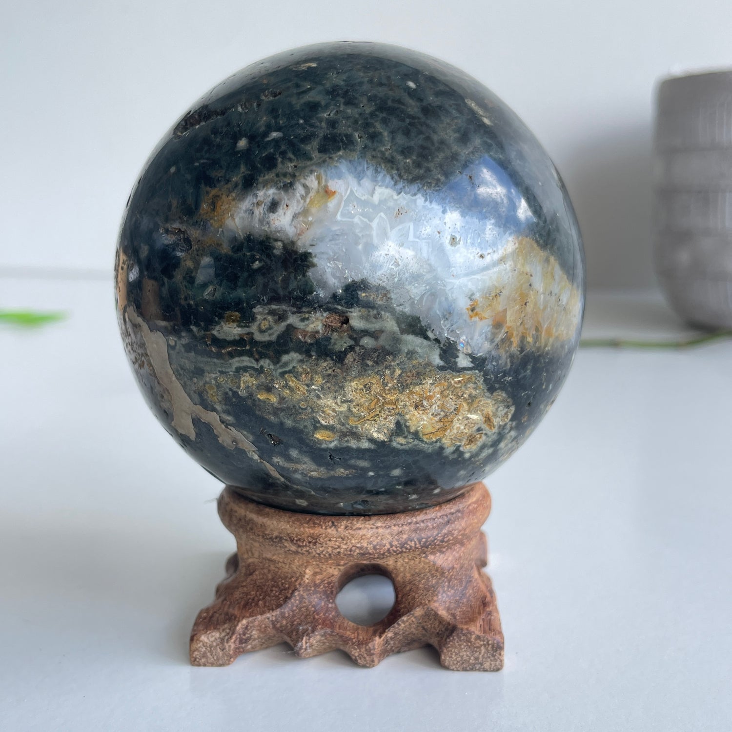 Ocean Jasper Sphere 8.8cm