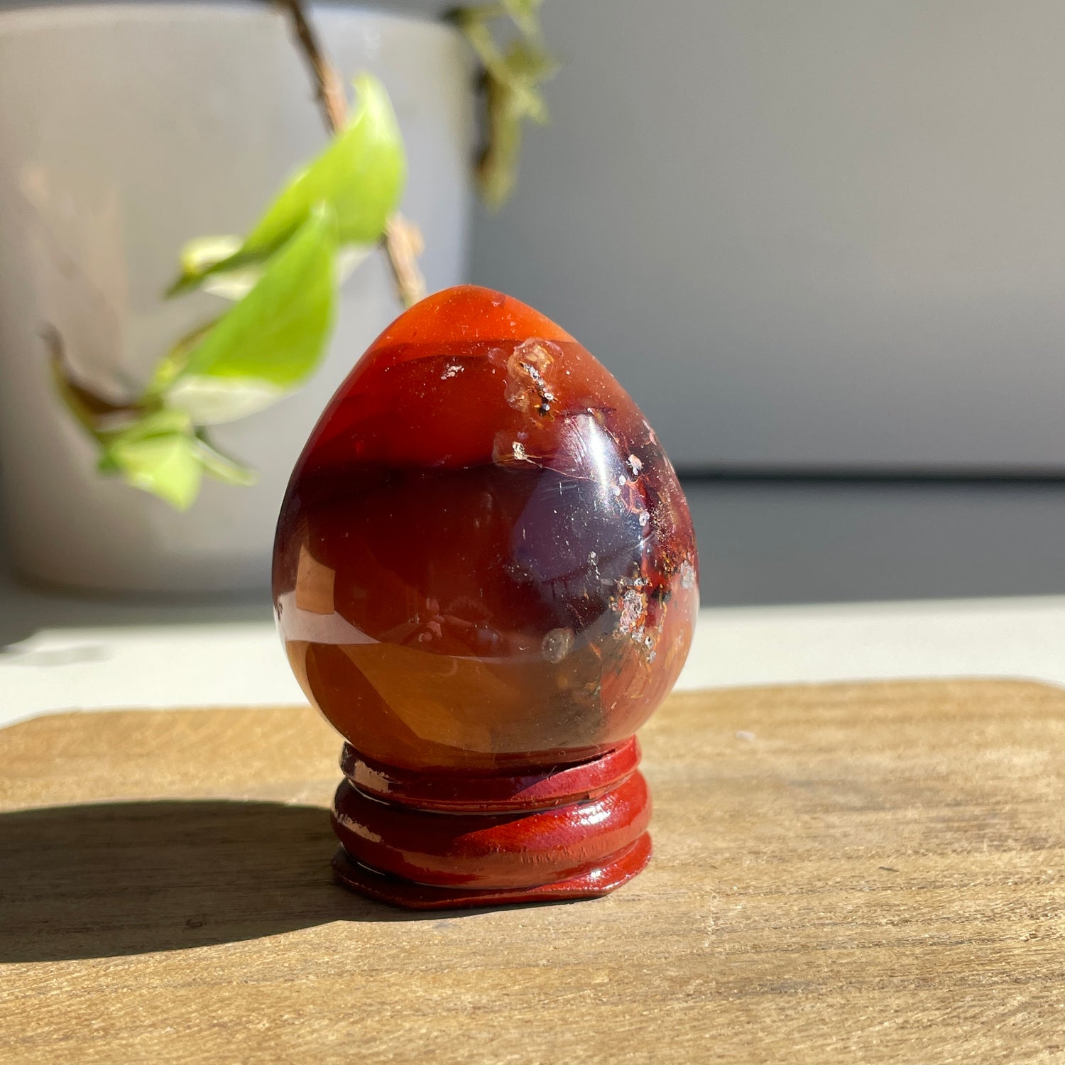 Carnelian Egg 86g