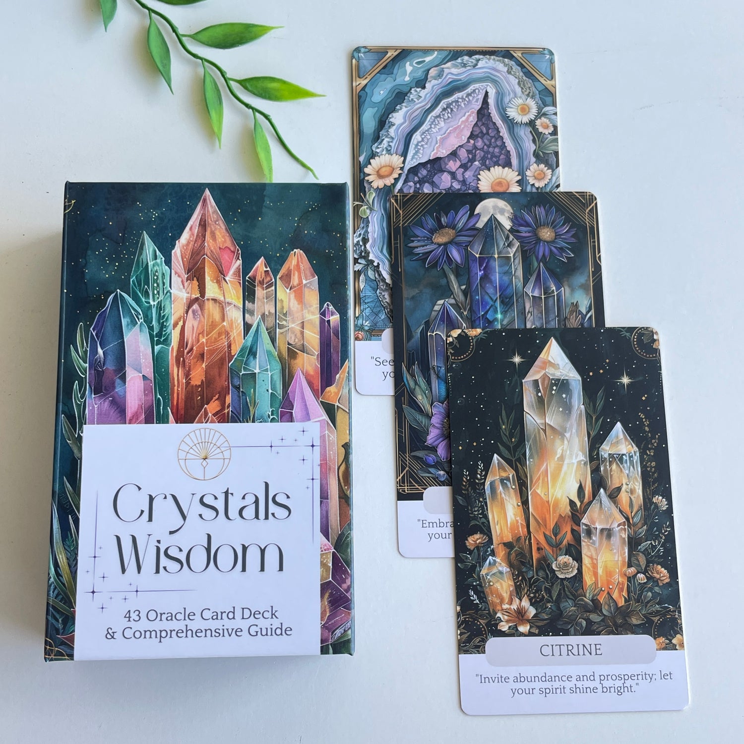 Crystals Wisdom Oracle Cards