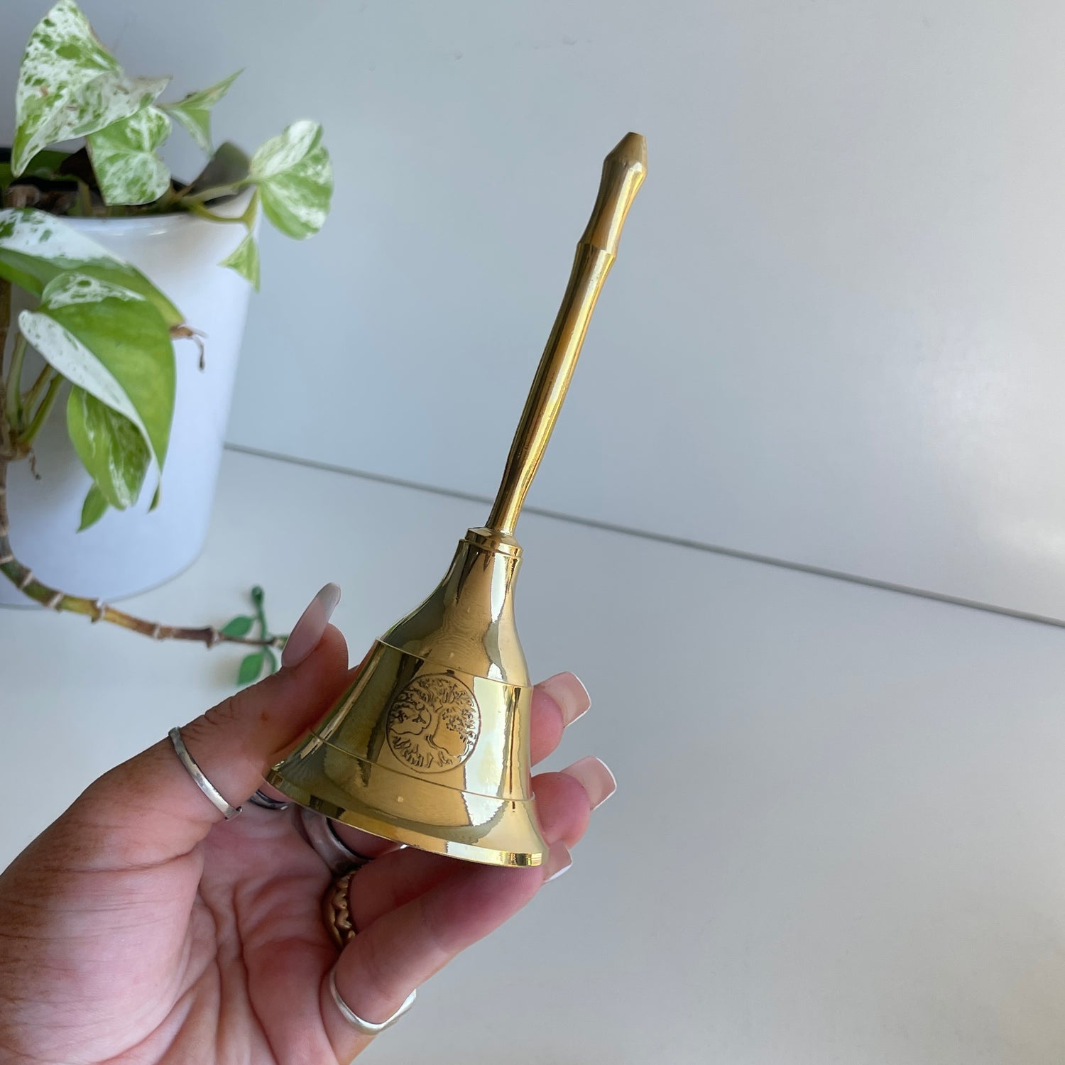 Tree Of Life Gold Bell NF042