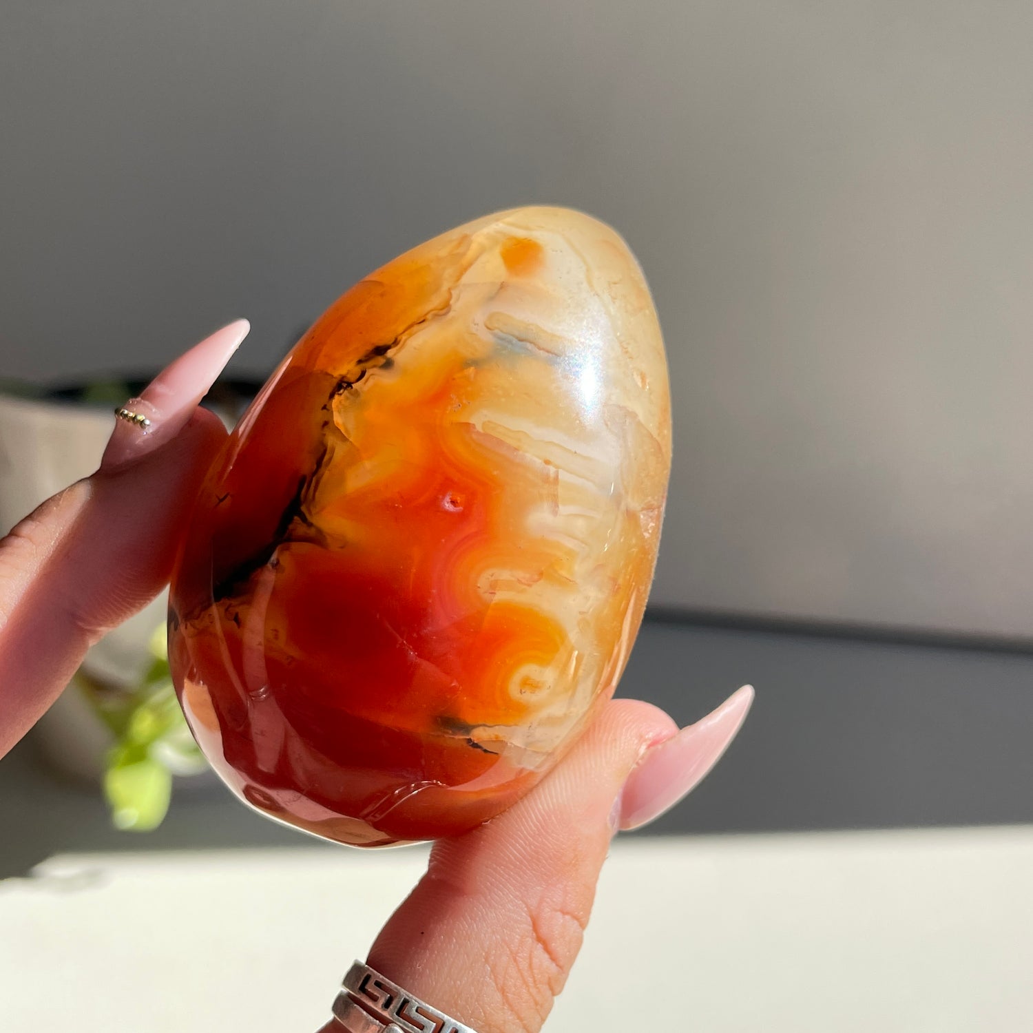 Carnelian Egg 180g