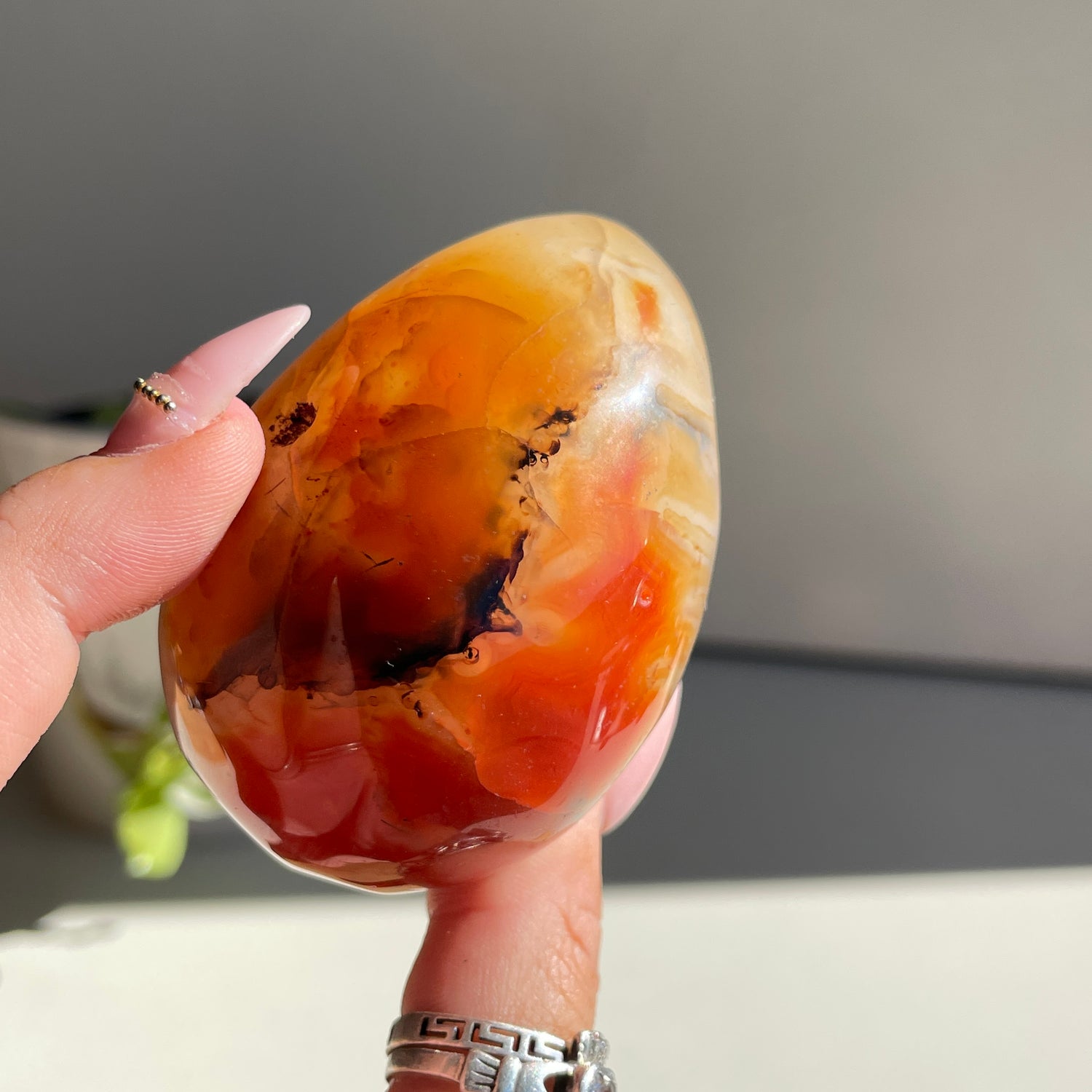 Carnelian Egg 180g