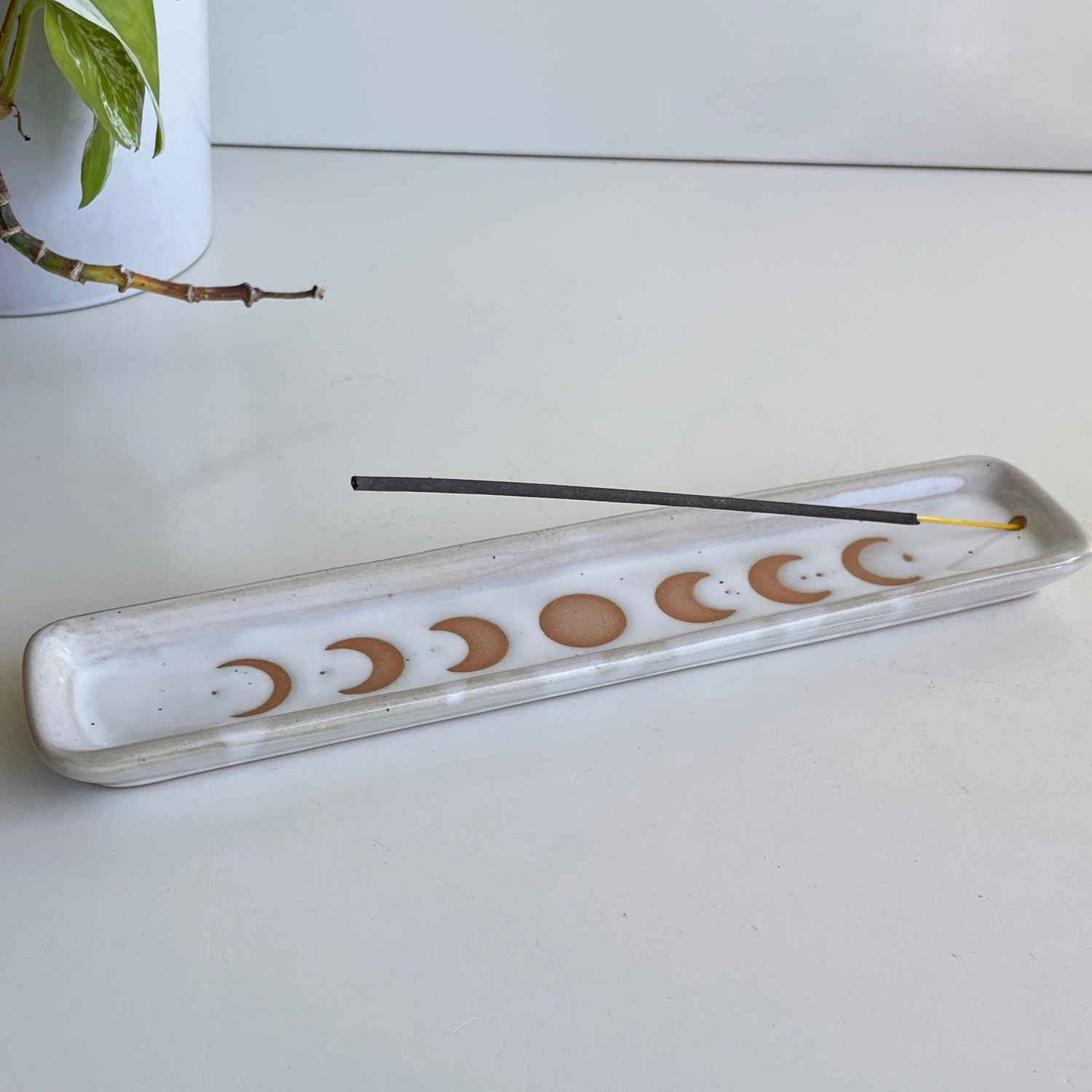 Moon Phase Ceramic Incense Holder PL22623