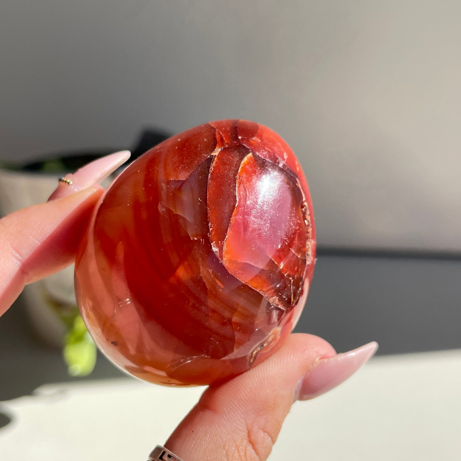Carnelian Egg 144g