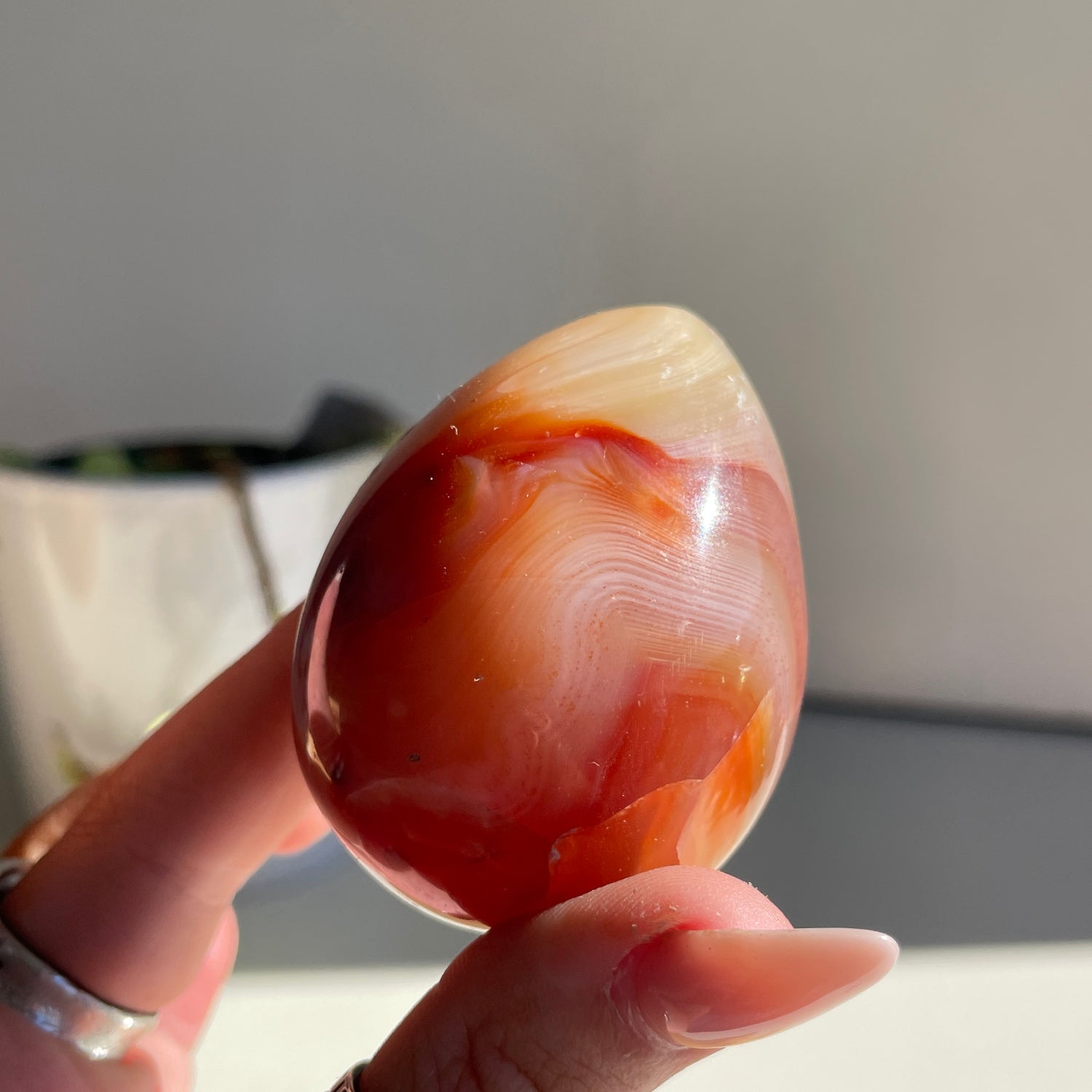 Carnelian Egg 142g