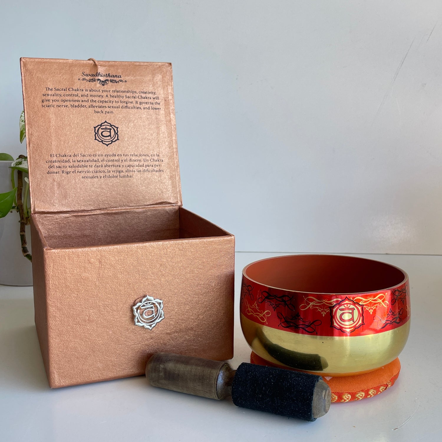 Sacral Chakra Singing Bowl Box Set 30116098