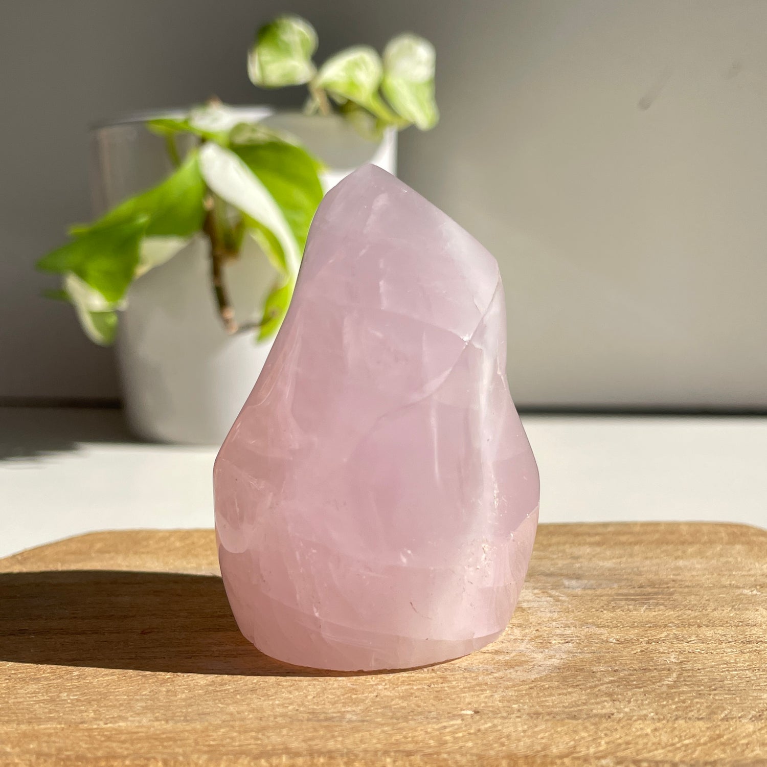 Rose Quartz Flame 6.5cm