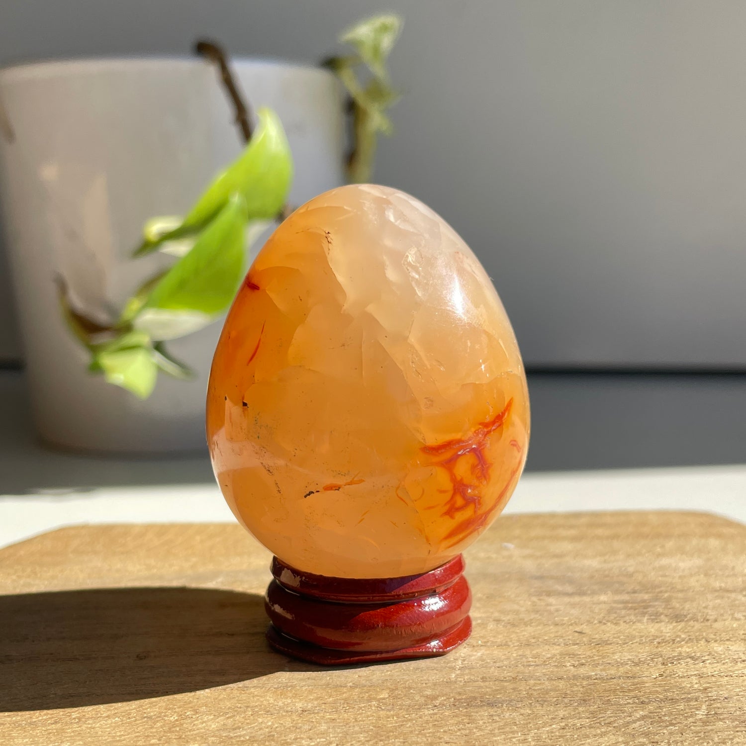 Carnelian Egg 152g