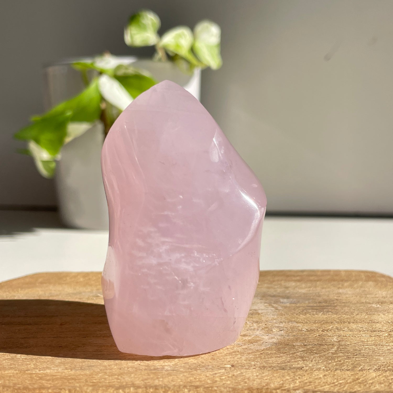 Rose Quartz Flame 6.5cm