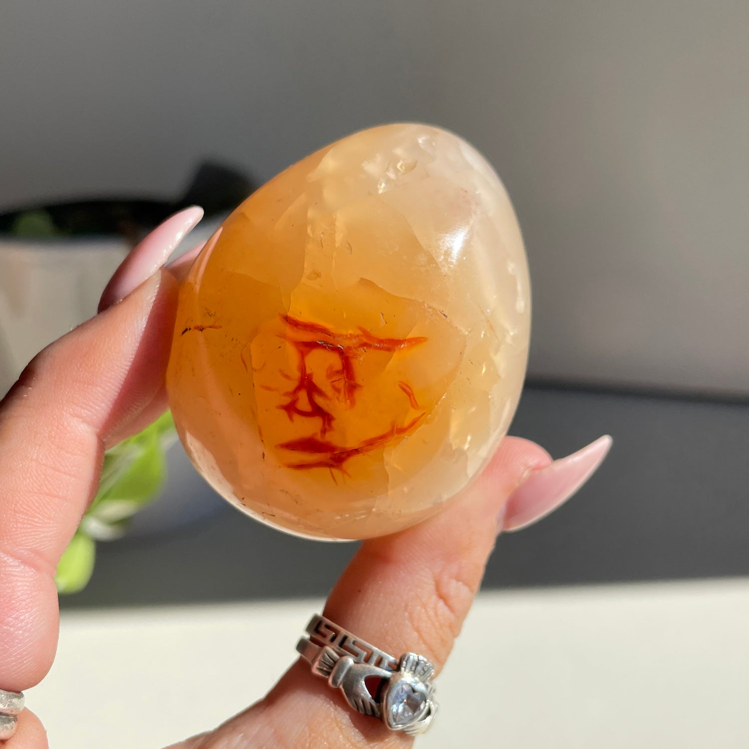 Carnelian Egg 152g