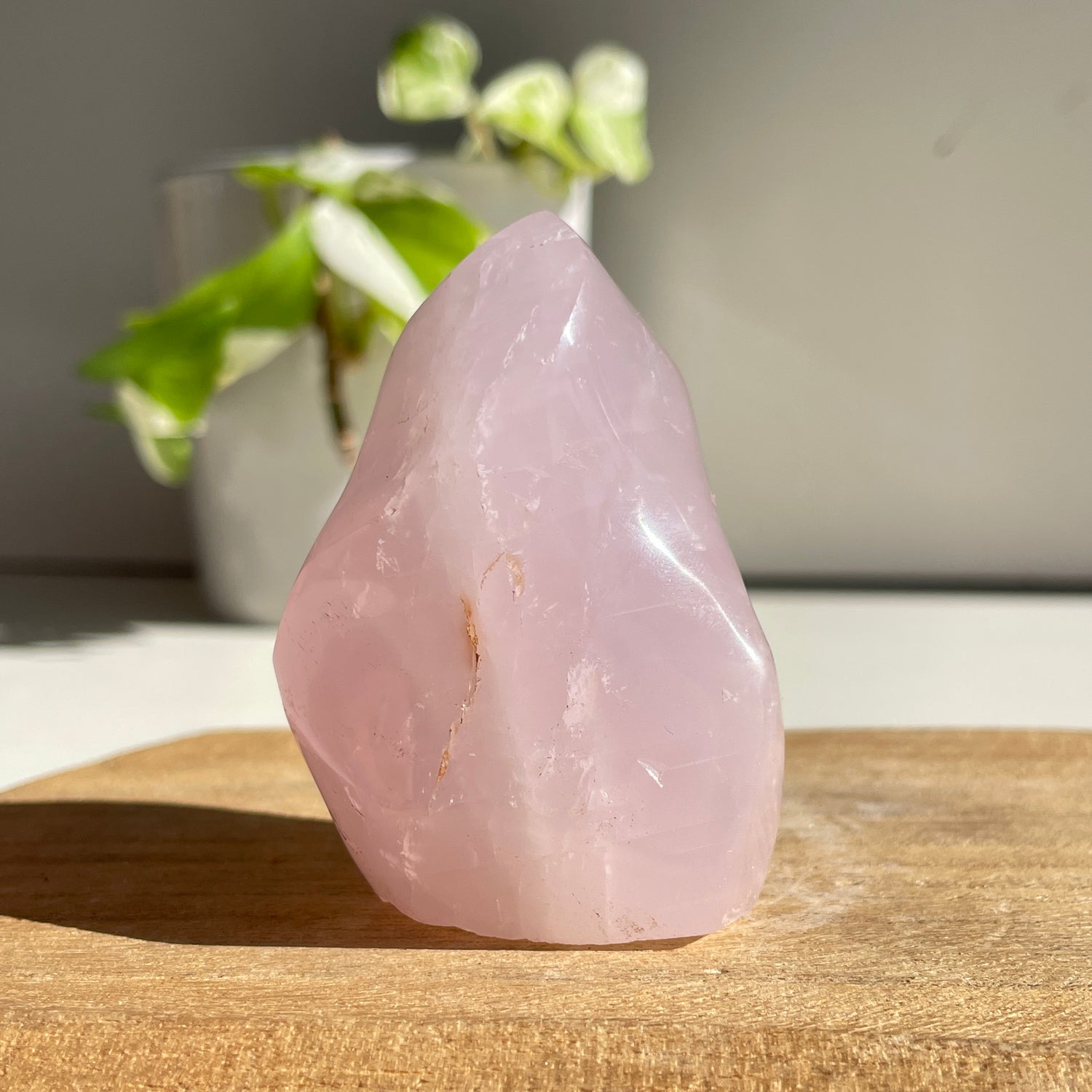 Rose Quartz Flame 6.5cm