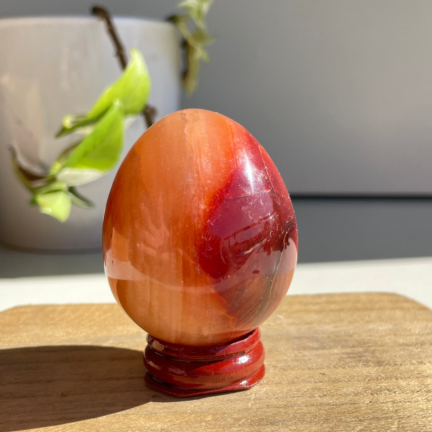 Carnelian Egg 164g