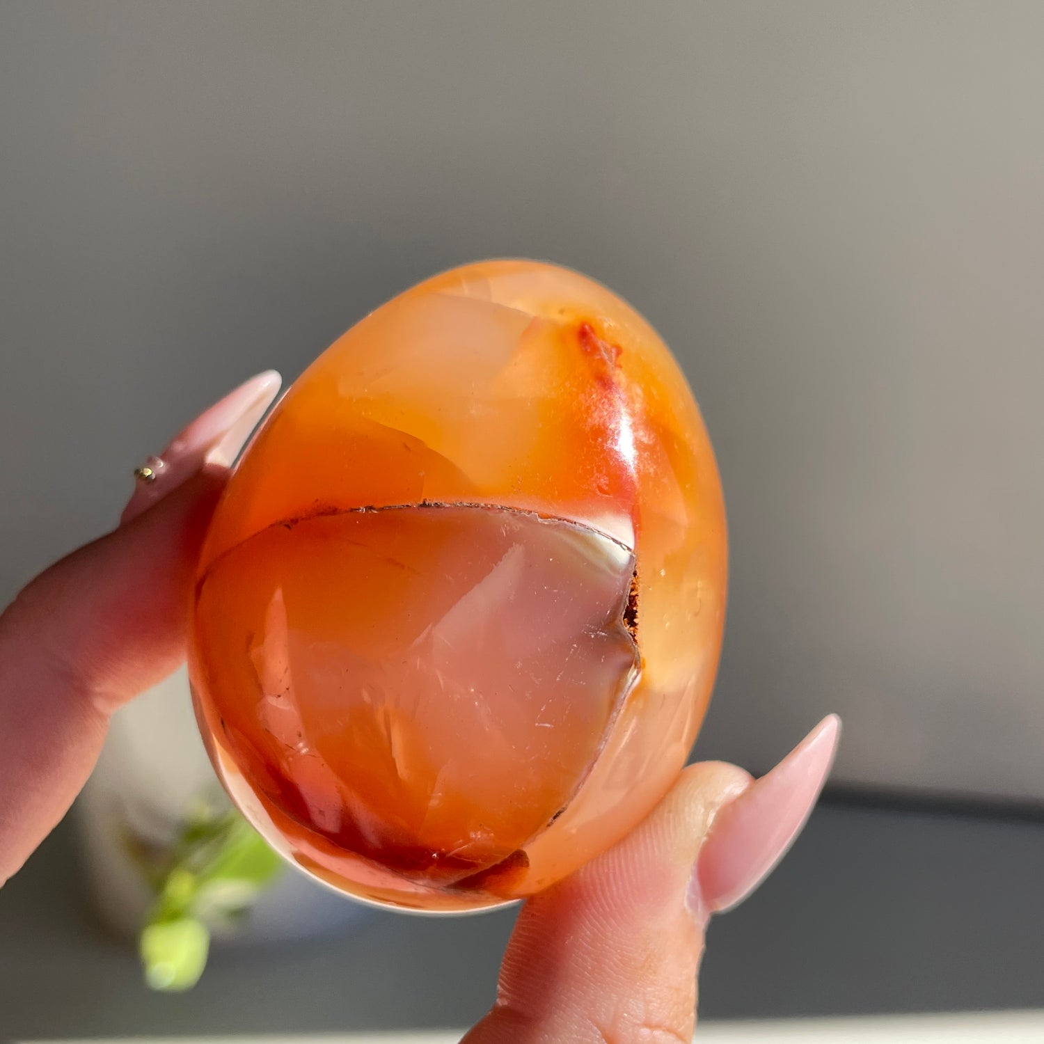 Carnelian Egg 166g